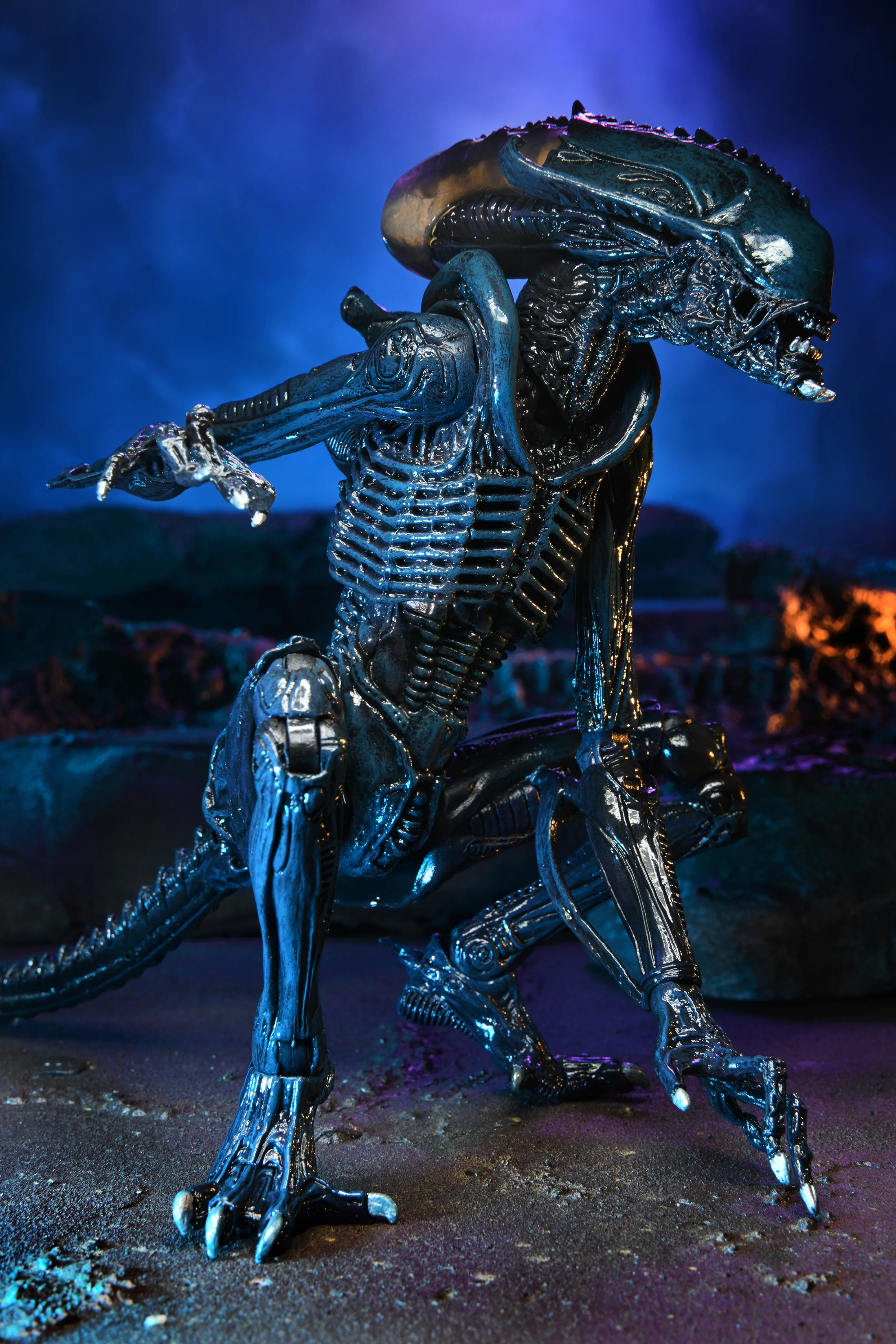 Alien vs Predator - Arachnoid Alien 7" Scale Action Figure (Movie Deco) - Image 4