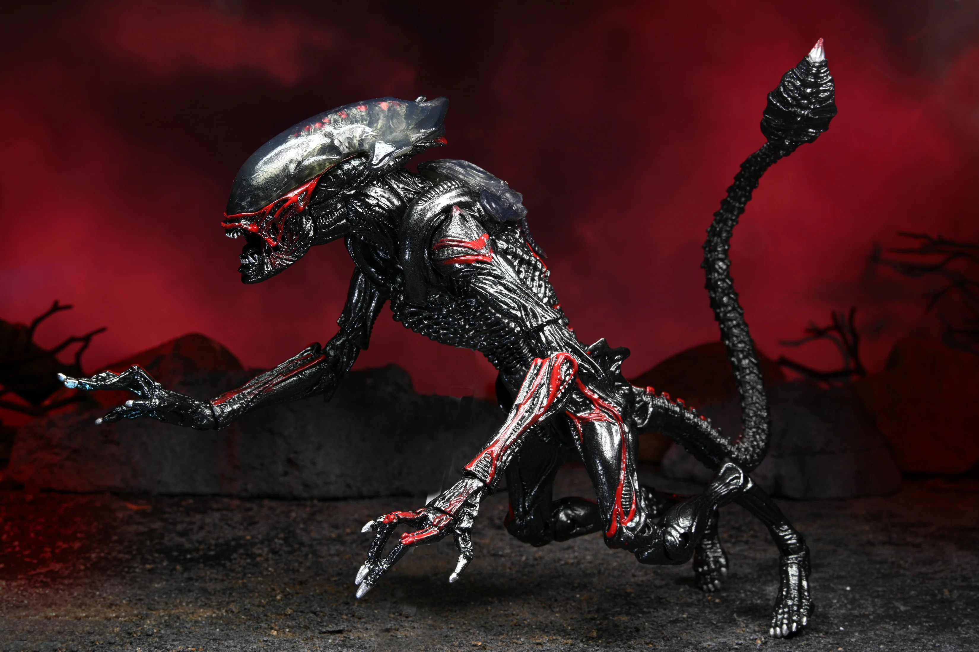 Aliens - Ultimate Kenner Tribute Night Cougar Alien 7" Scale Action Figure - Image 5