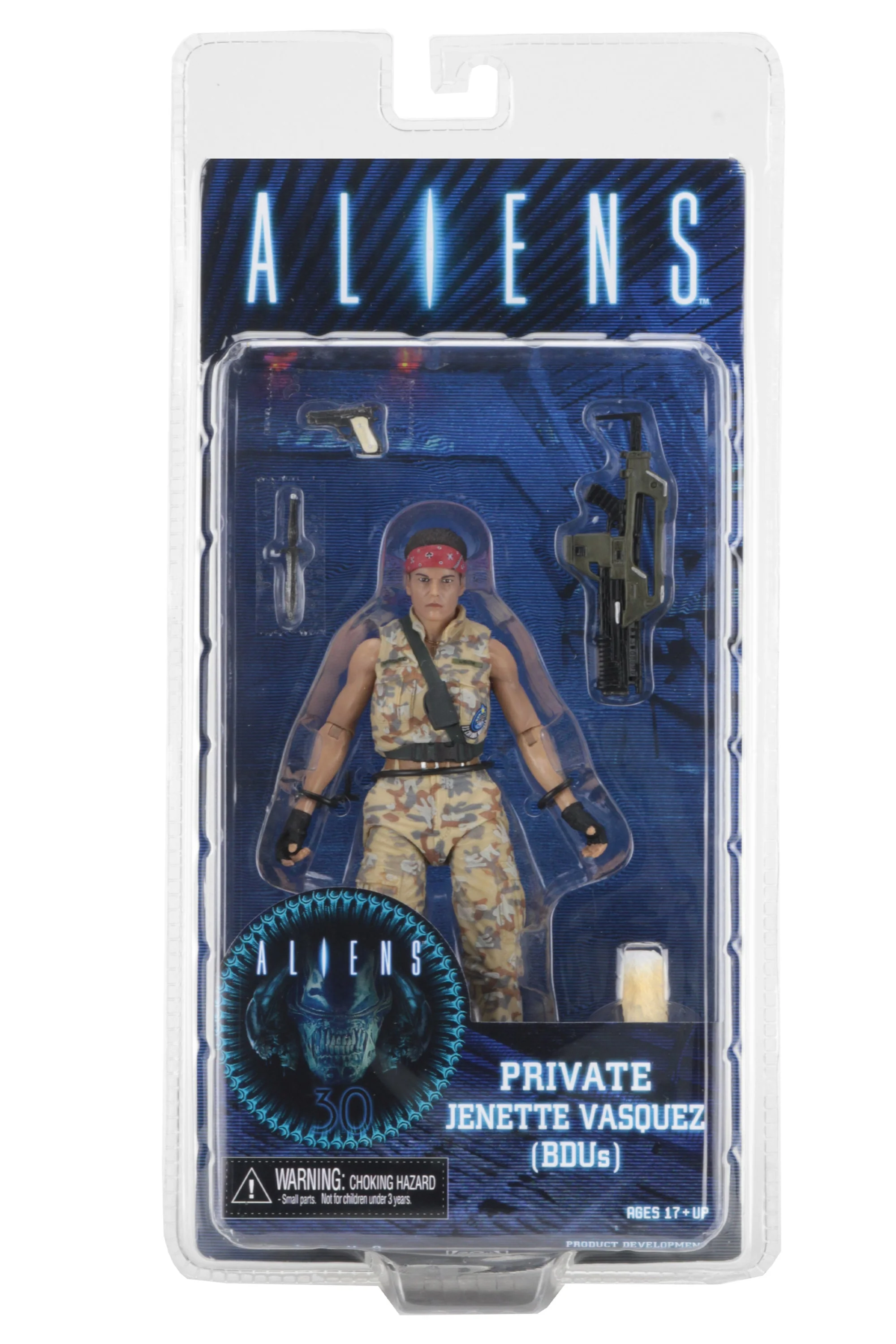 Aliens - Series 12 - Vasquez 7" Scale Action Figure (BDUs) - Image 6
