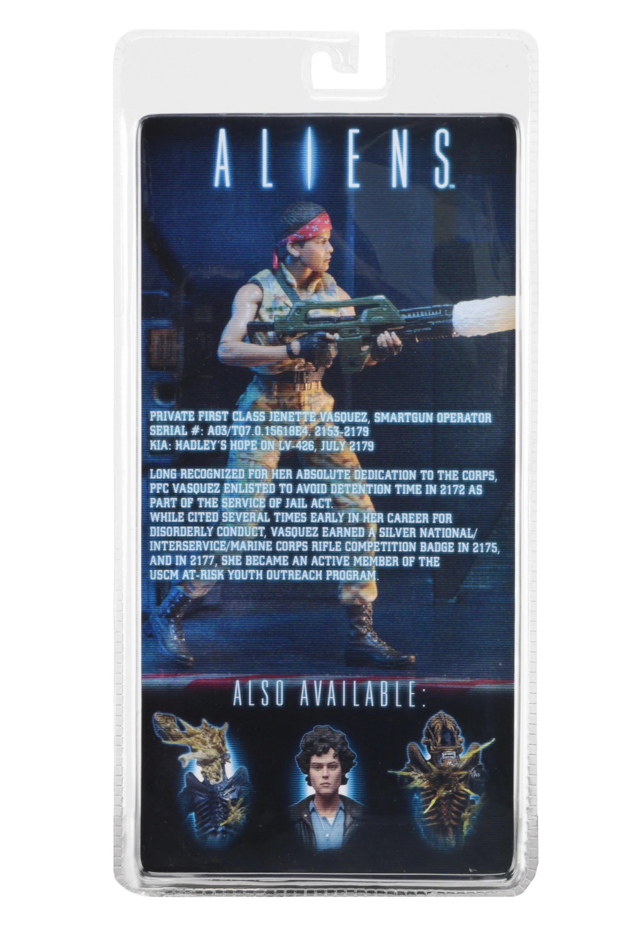 Aliens - Series 12 - Vasquez 7" Scale Action Figure (BDUs) - Image 7