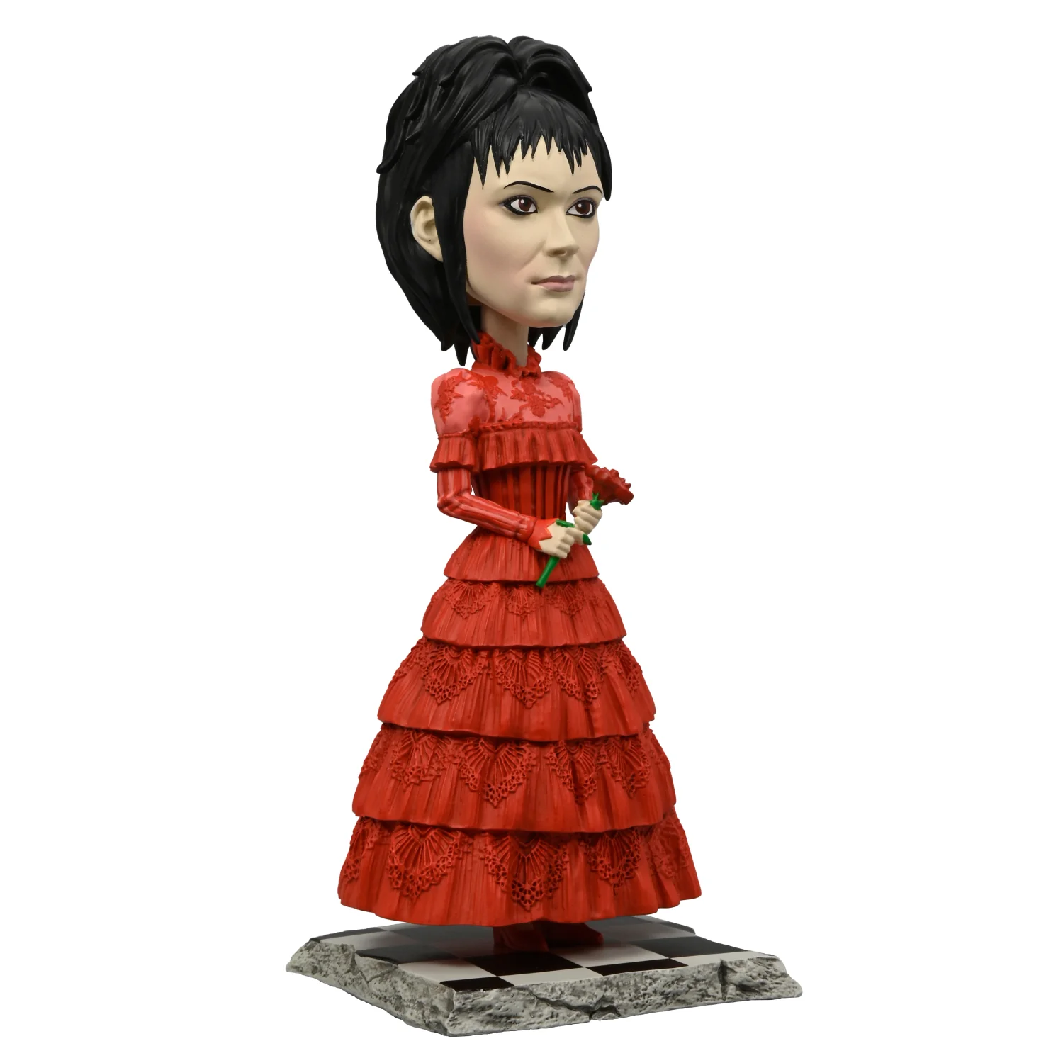 Beetlejuice Beetlejuice Lydia Deetz in Red Wedding Dress Head Knocker - Image 6