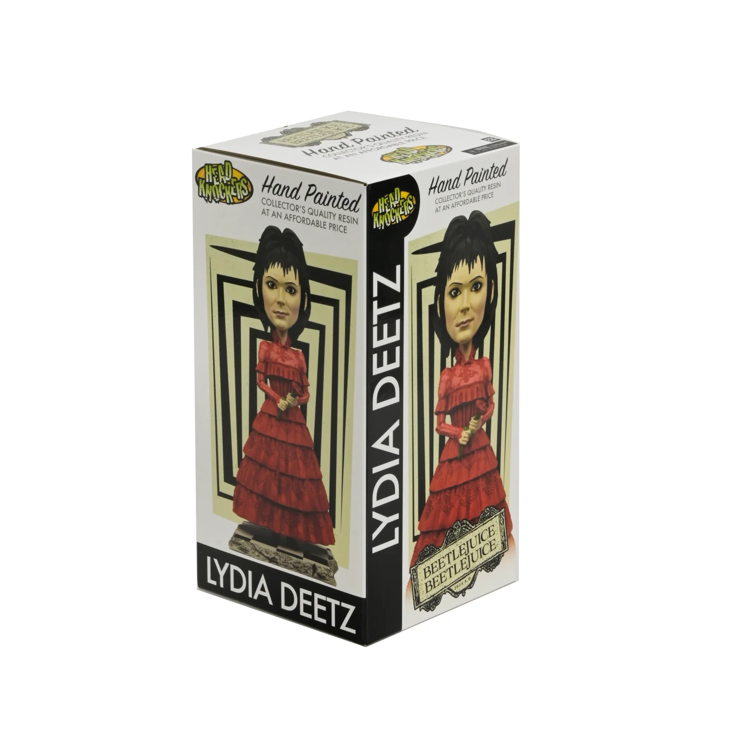 Beetlejuice Beetlejuice Lydia Deetz in Red Wedding Dress Head Knocker - Image 8
