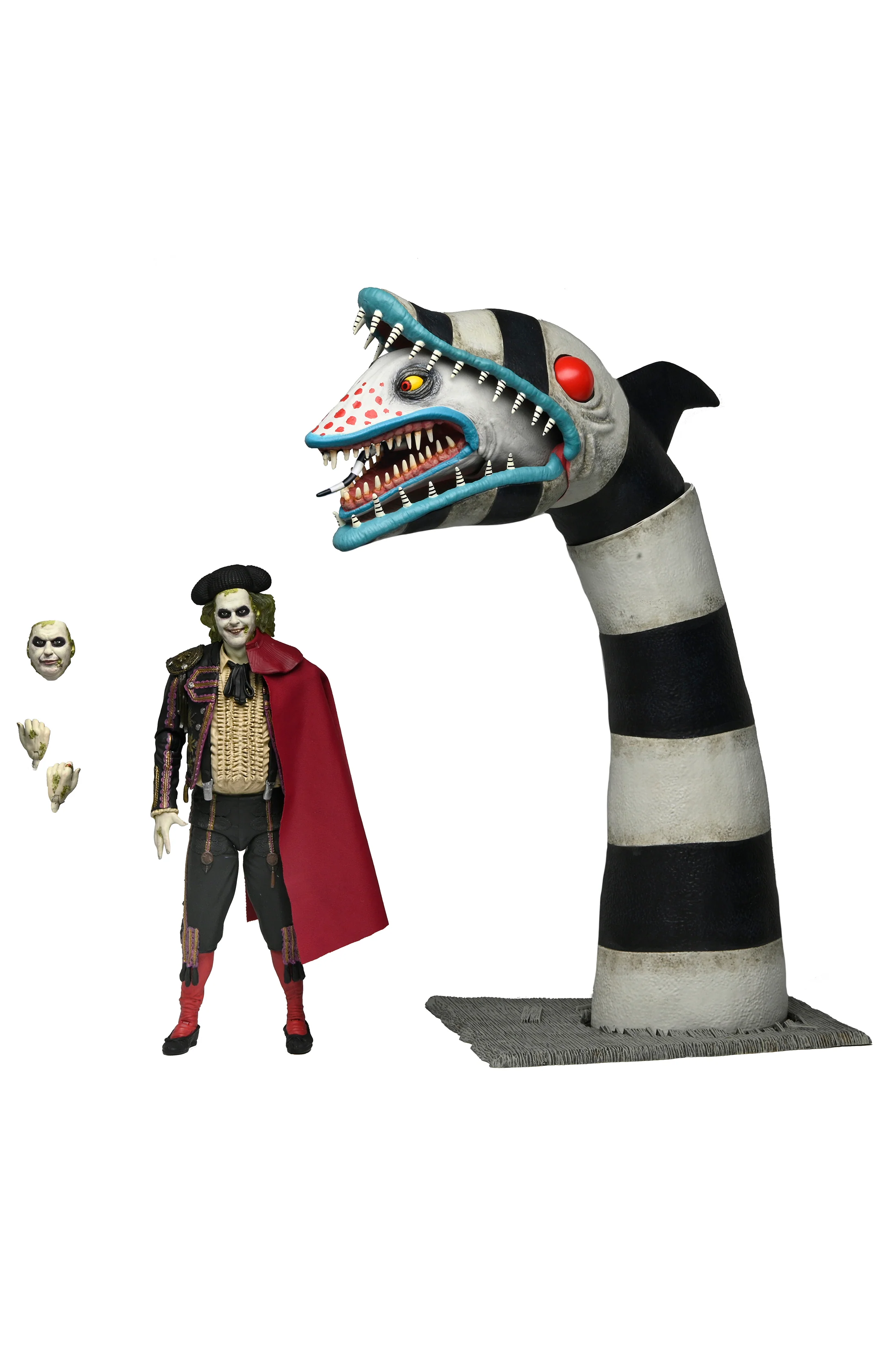 Beetlejuice Beetlejuice - Ultimate Matador Beetlejuice & Sandworm 7" Scale Action Figure 2-Pack - Image 12
