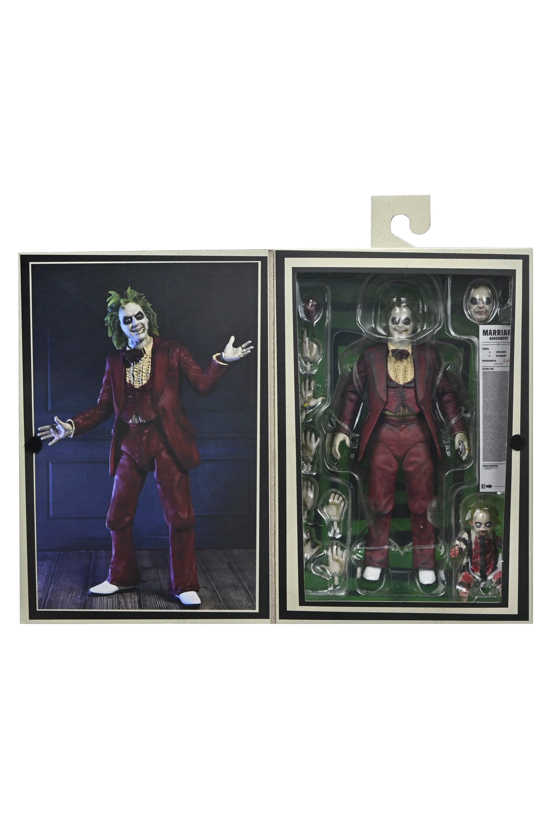 Beetlejuice Beetlejuice - Ultimate Wedding Tuxedo Beetlejuice 7" Scale Action Figure - Image 8