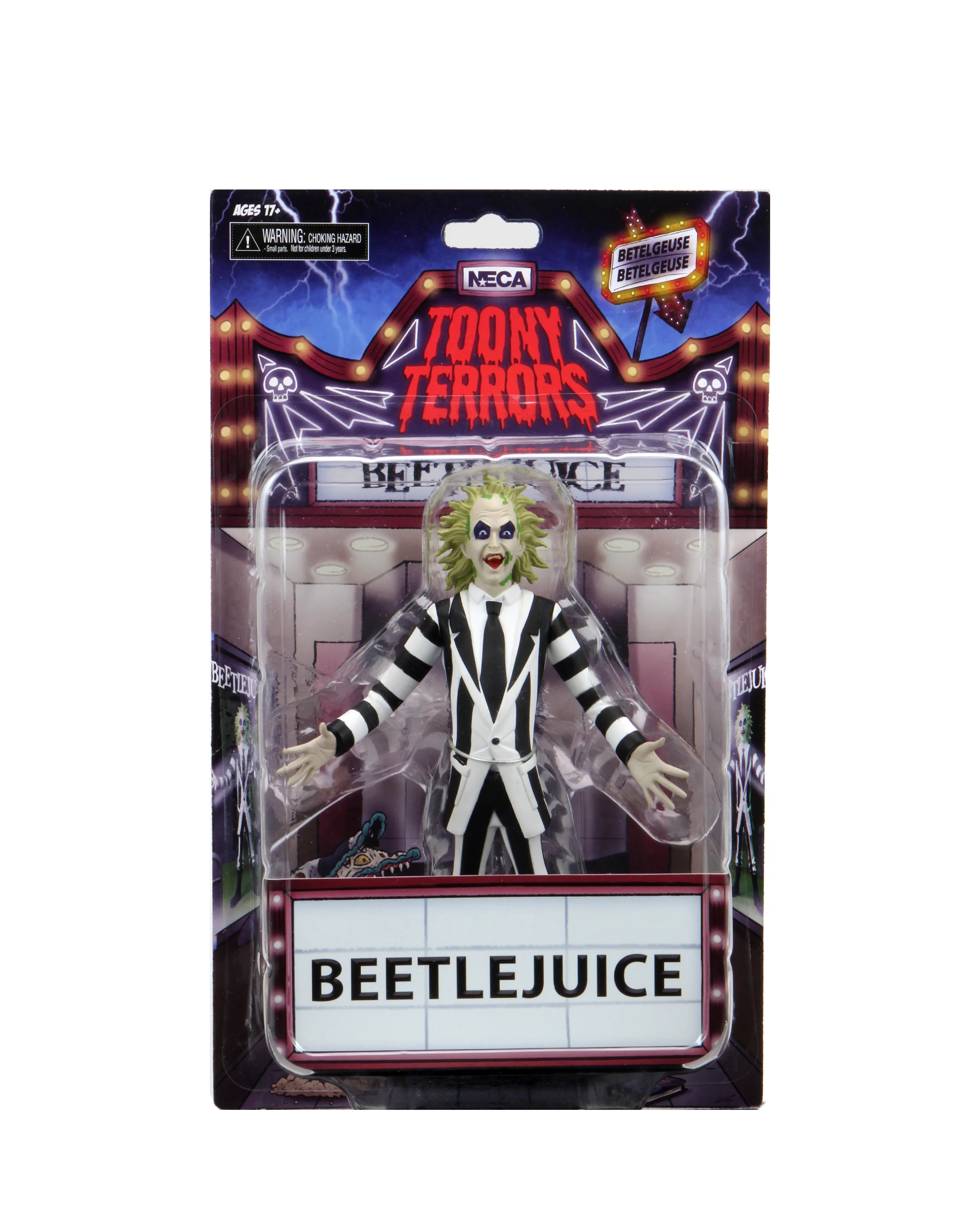 Beetlejuice (1988) - Toony Terrors Beetlejuice 6” Scale Action Figure - Image 8