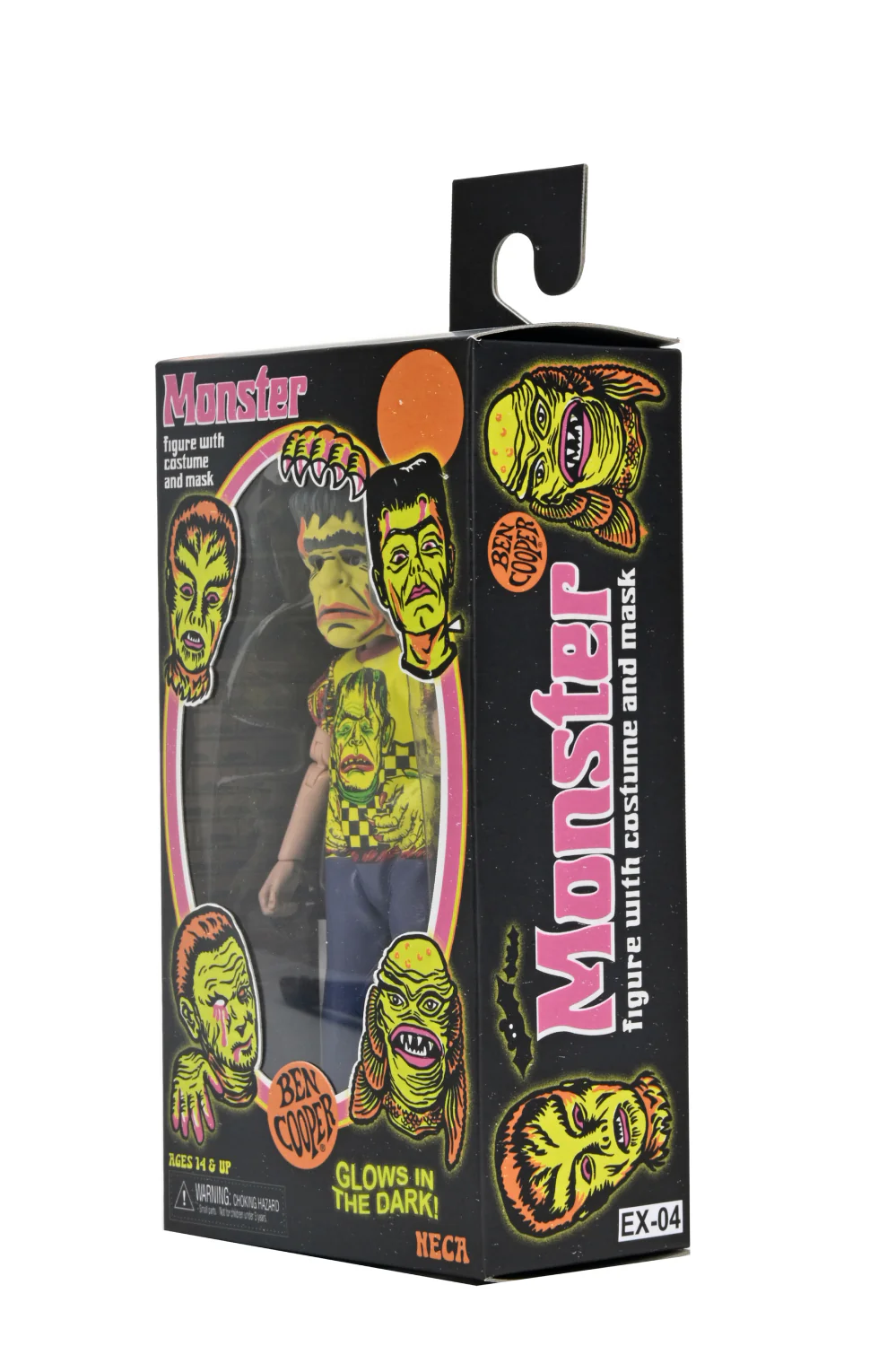 Ben Cooper Costume Kids Collection - Series 1 Bundle Glow-in-the-Dark Costumed Action Figures (Creature, Dracula, Frankenstein, Phantom, Vampire Girl) - Image 26