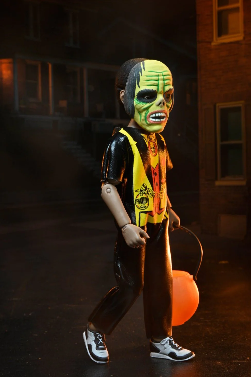 Ben Cooper Costume Kids Collection - Series 1 Bundle Glow-in-the-Dark Costumed Action Figures (Creature, Dracula, Frankenstein, Phantom, Vampire Girl) - Image 3
