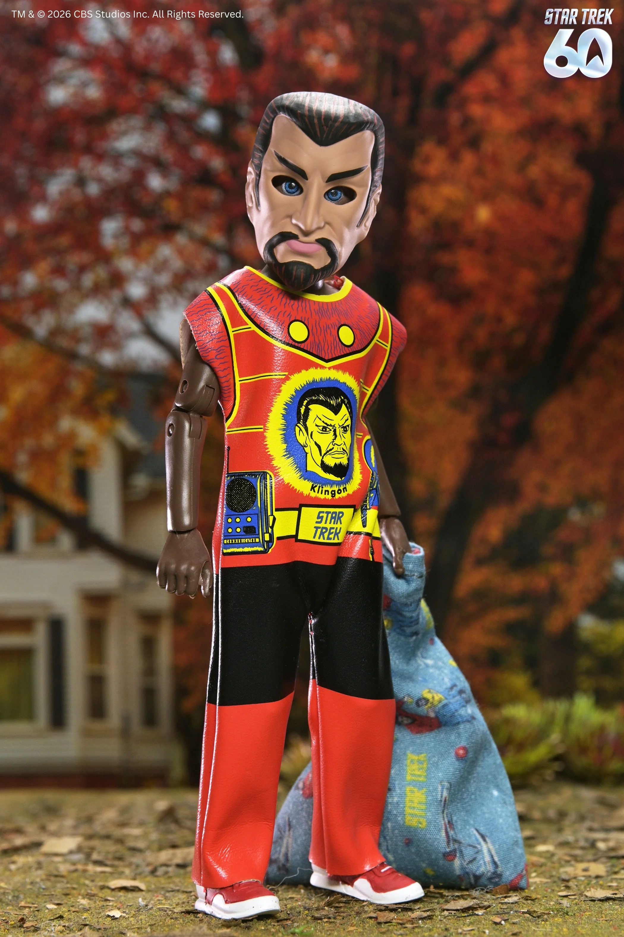 Ben Cooper Costume Kids Collection - Series 14 Costumed Action Figure Bundle (Kirk, Spock, Klingon, Captain Action, Dr. Evil & Martian) - Image 11