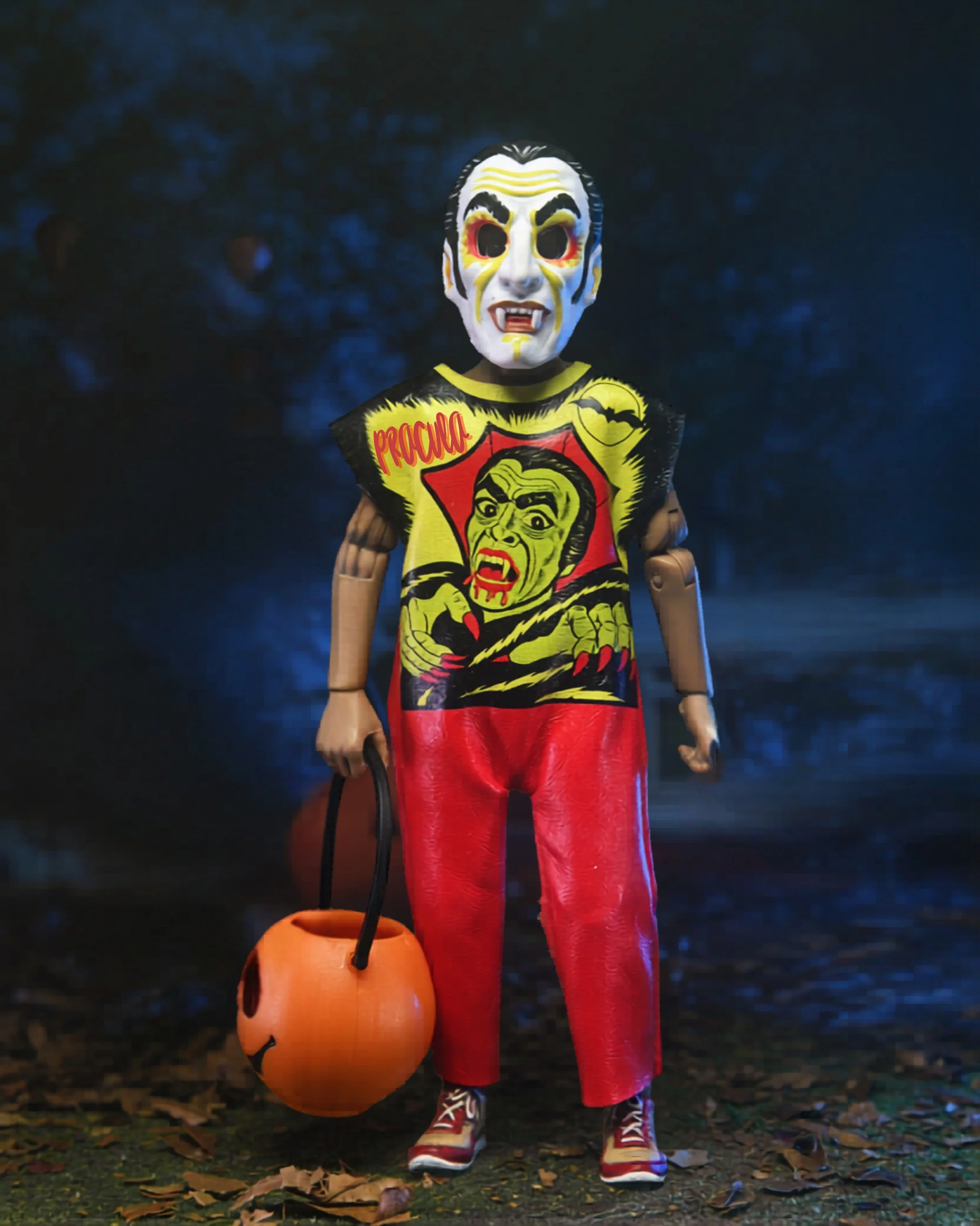 Ben Cooper Costume Kids Collection - Series 2 Costumed Action Figure Bundle (Devil V.2, Dracula, Vampire Girl, Phantom & Witch) - Image 9