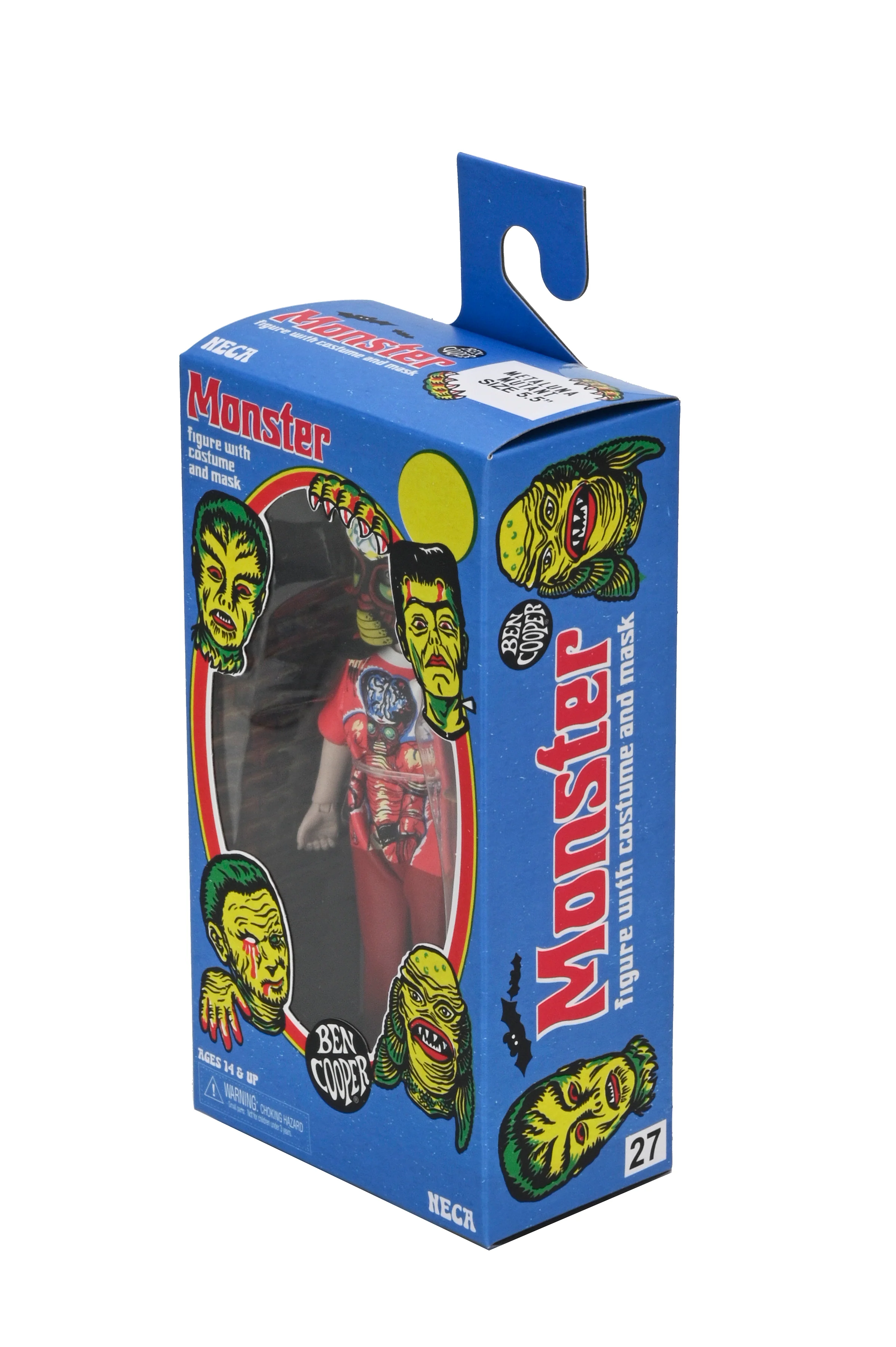 Ben Cooper Costume Kids Collection - Series 6 Costumed Action Figure Bundle (Clown, Metaluna Mutant, Spooky Monster, Visible Man, Wolfman) - Image 11