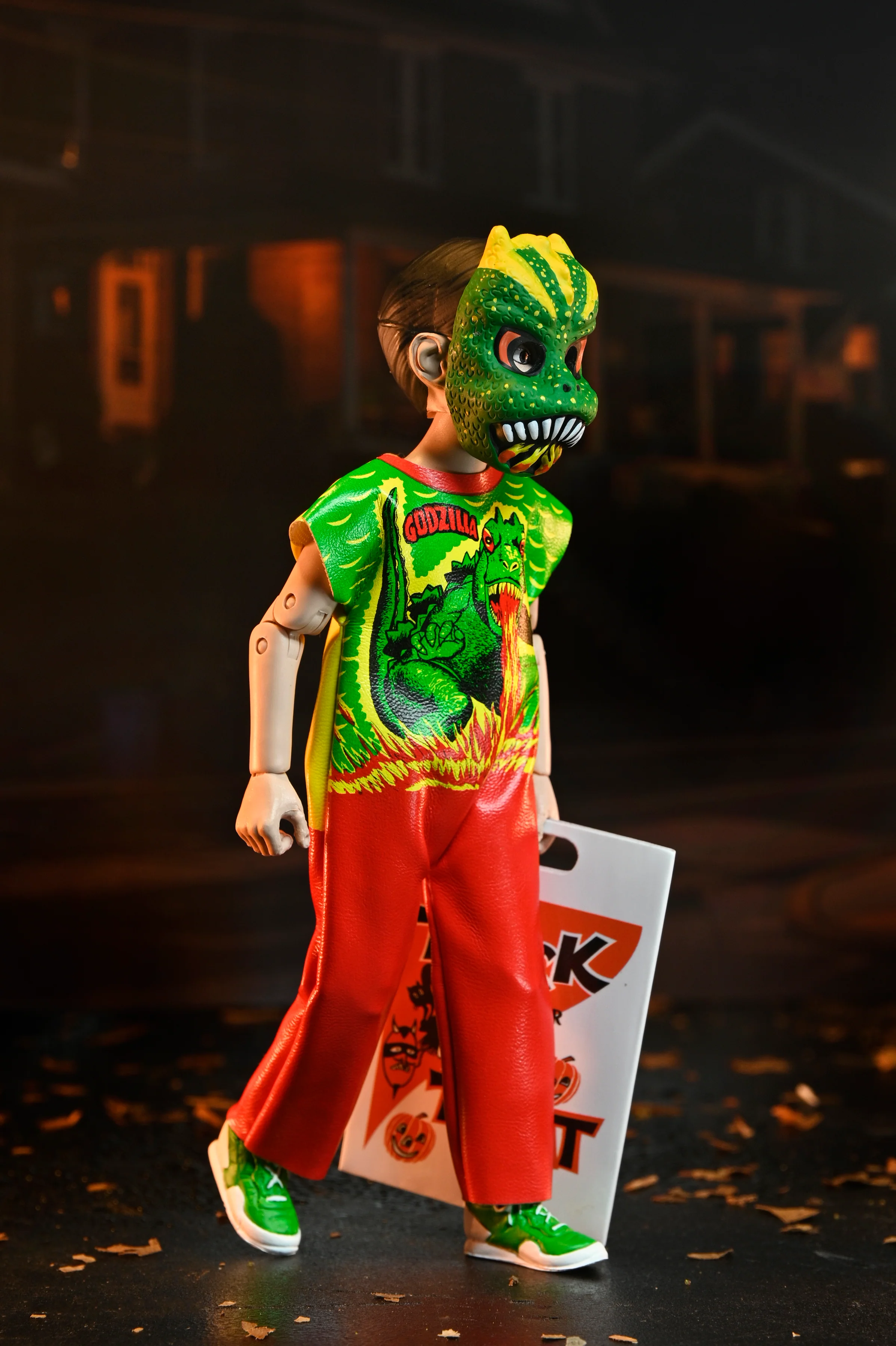 Ben Cooper Costume Kids Collection - Series 7 Costumed Action Figure Bundle (Godzilla, Jaws, Warrior, Tarman, The Fly) - Image 4