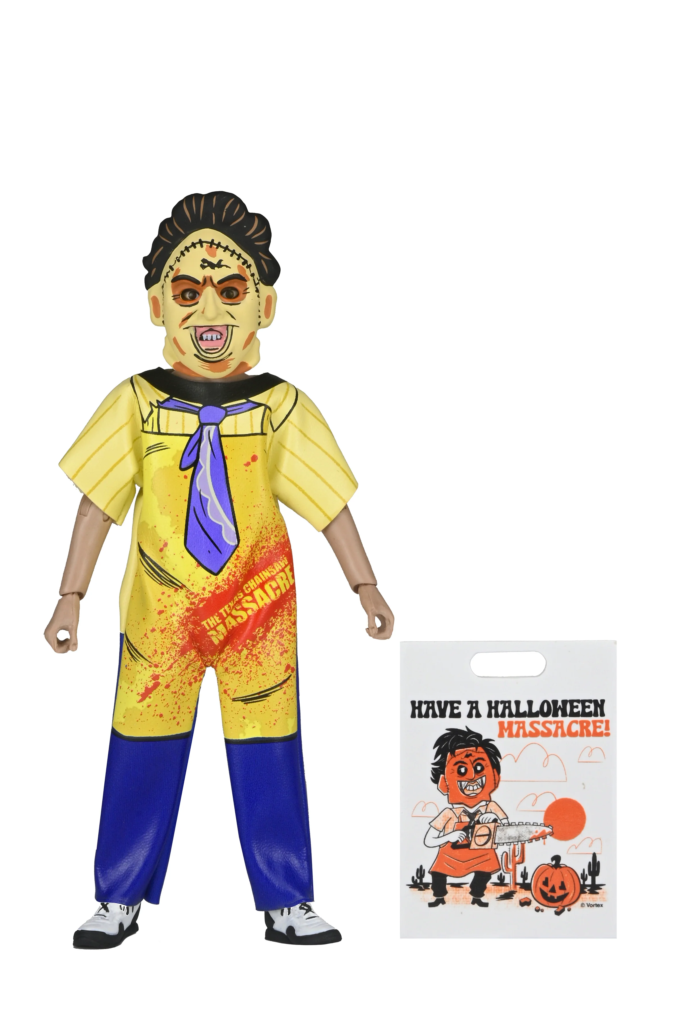 Ben Cooper Costume Kids Collection - Series 9 Costumed Action Figure Bundle (Leatherface, Michael Myers, Billy the Puppet, Pennywise & Art the Clown) - Image 26