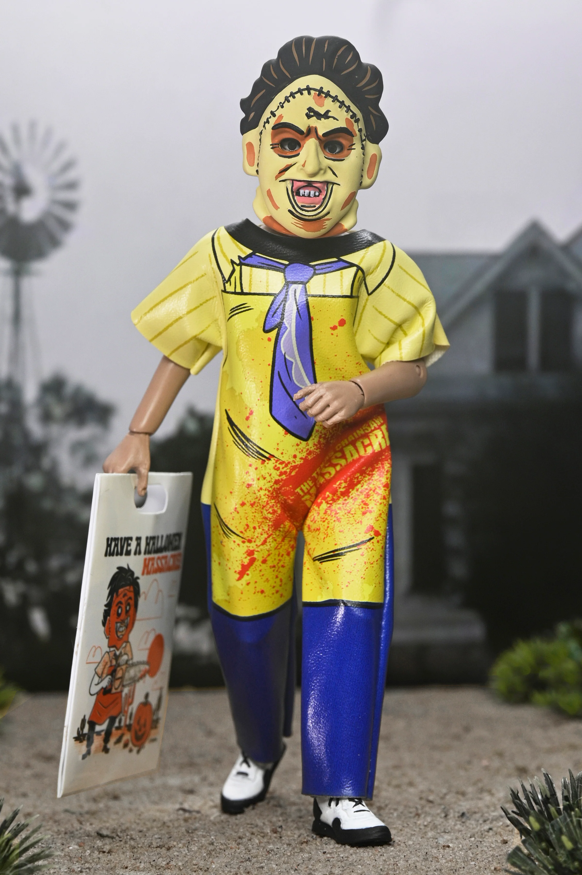 Ben Cooper Costume Kids Collection - Series 9 Costumed Action Figure Bundle (Leatherface, Michael Myers, Billy the Puppet, Pennywise & Art the Clown) - Image 3