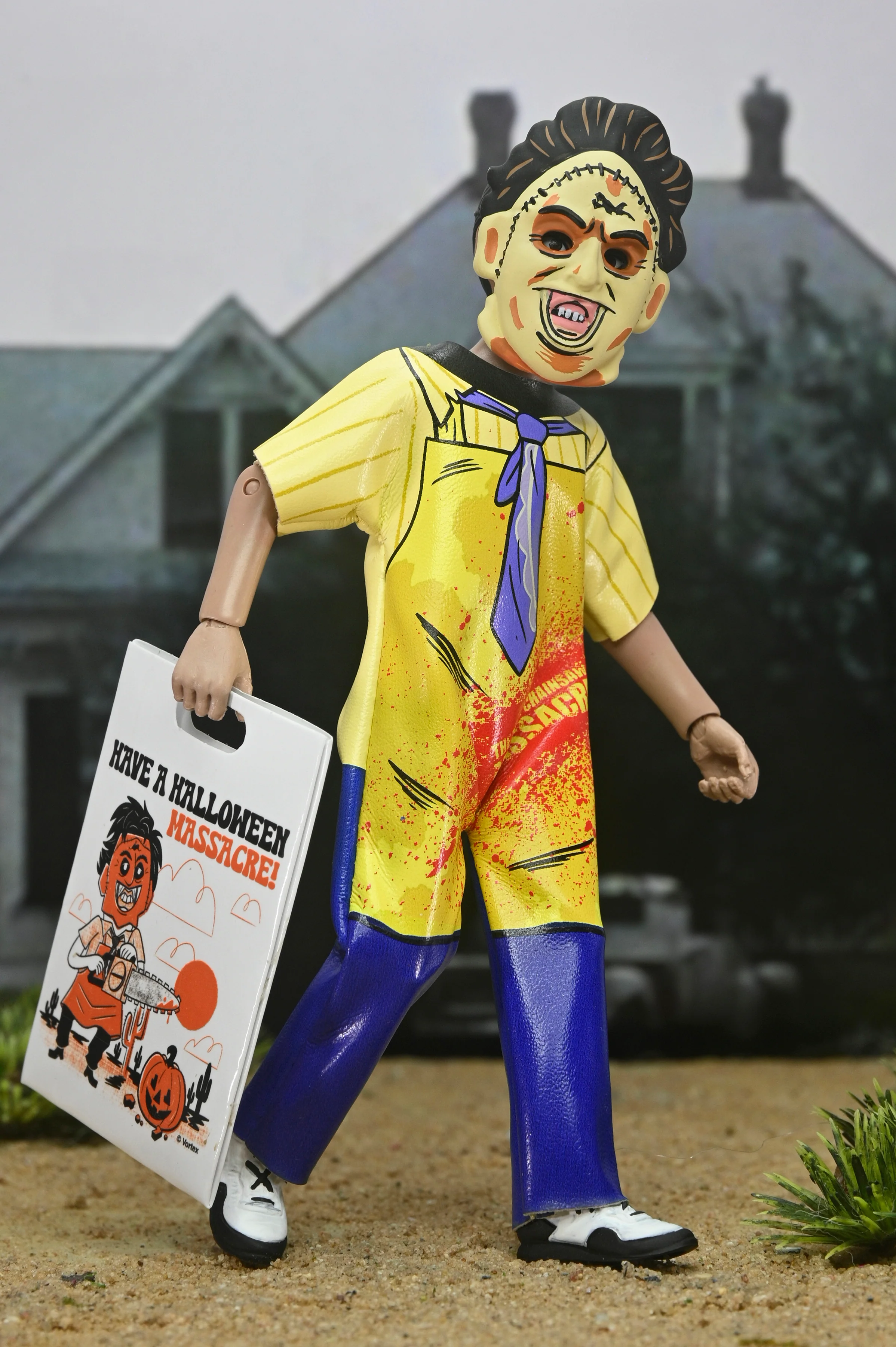 Ben Cooper Costume Kids Collection - Series 9 Costumed Action Figure Bundle (Leatherface, Michael Myers, Billy the Puppet, Pennywise & Art the Clown) - Image 5