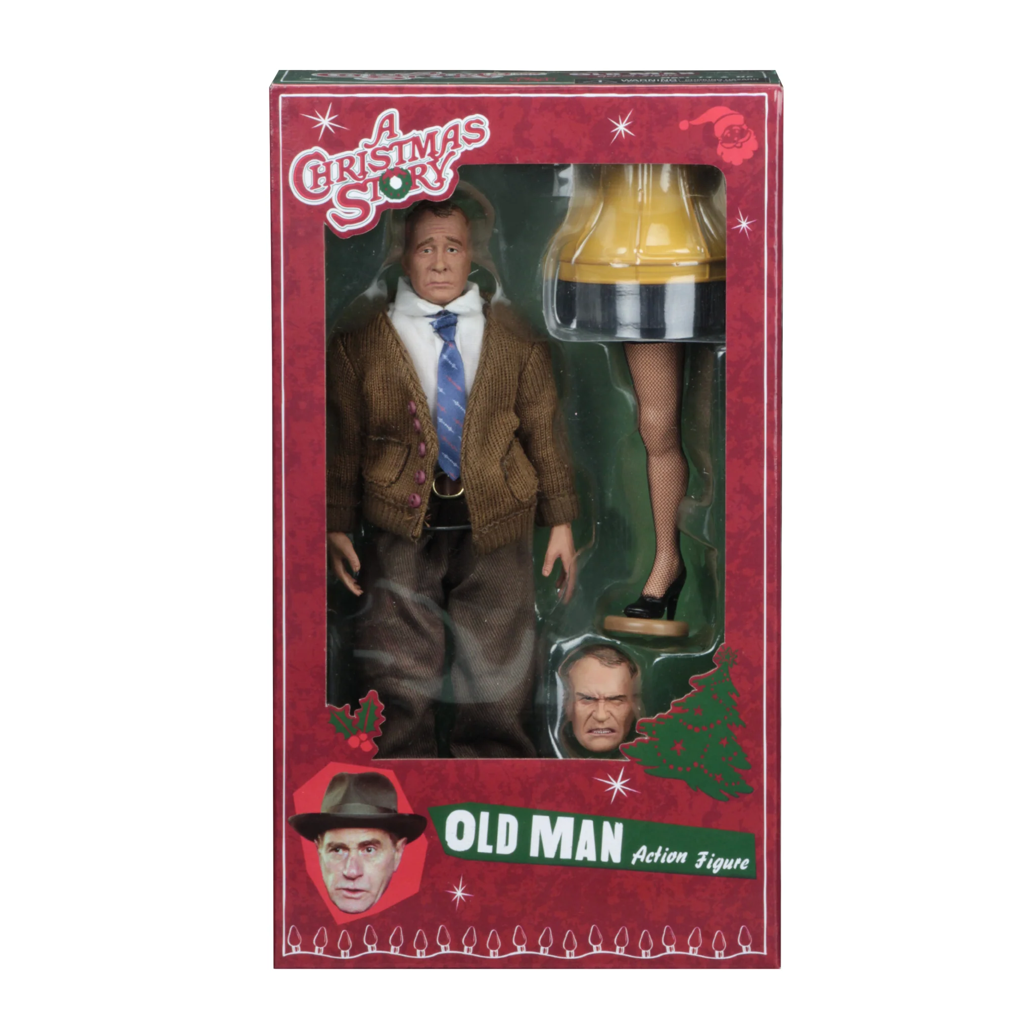 A Christmas Story - Old Man 8ā Clothed Figure - Image 3