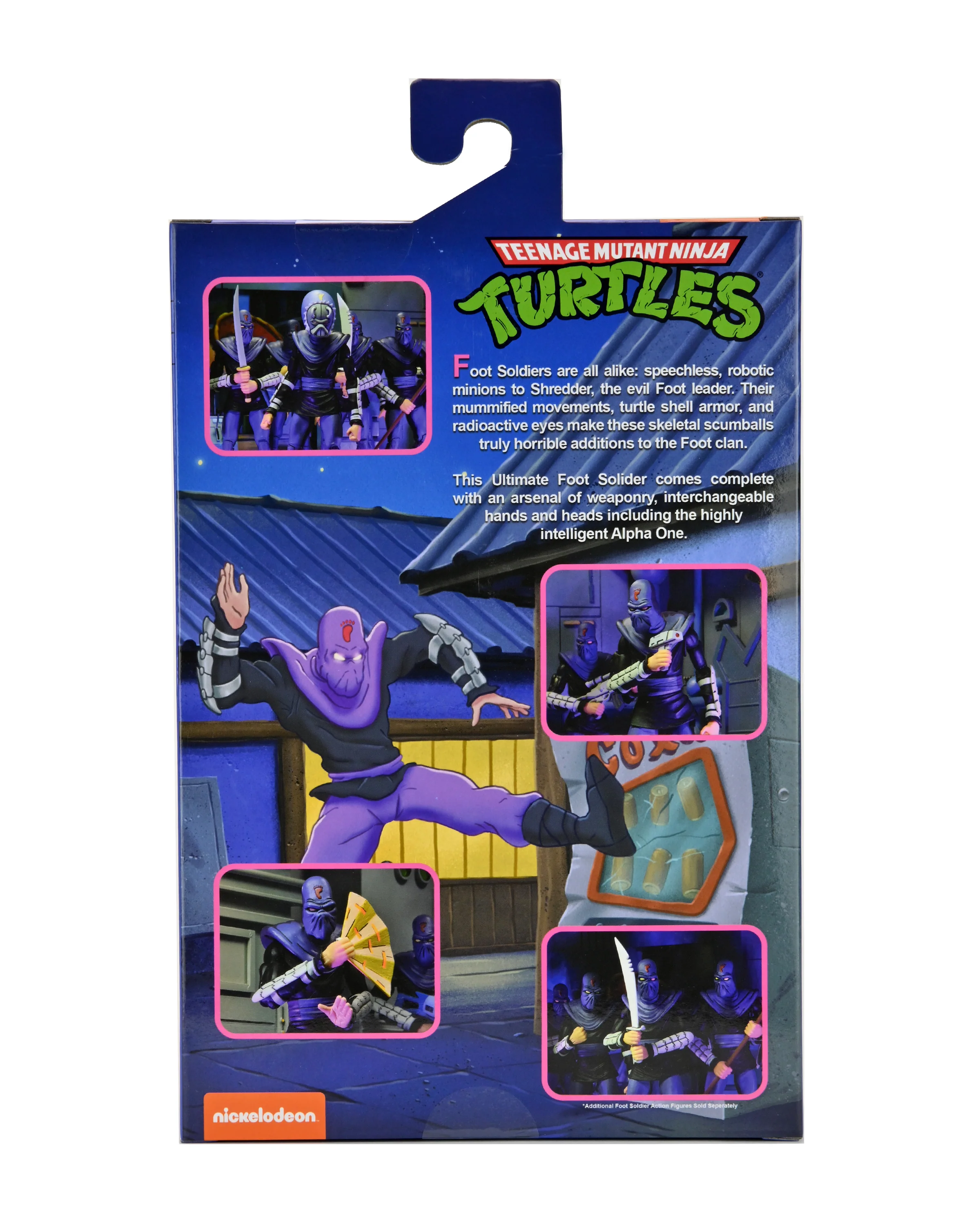 Teenage Mutant Ninja Turtles (Cartoon) – Foot Soldier Deluxe Figure 7” Scale Action Figure - Image 4