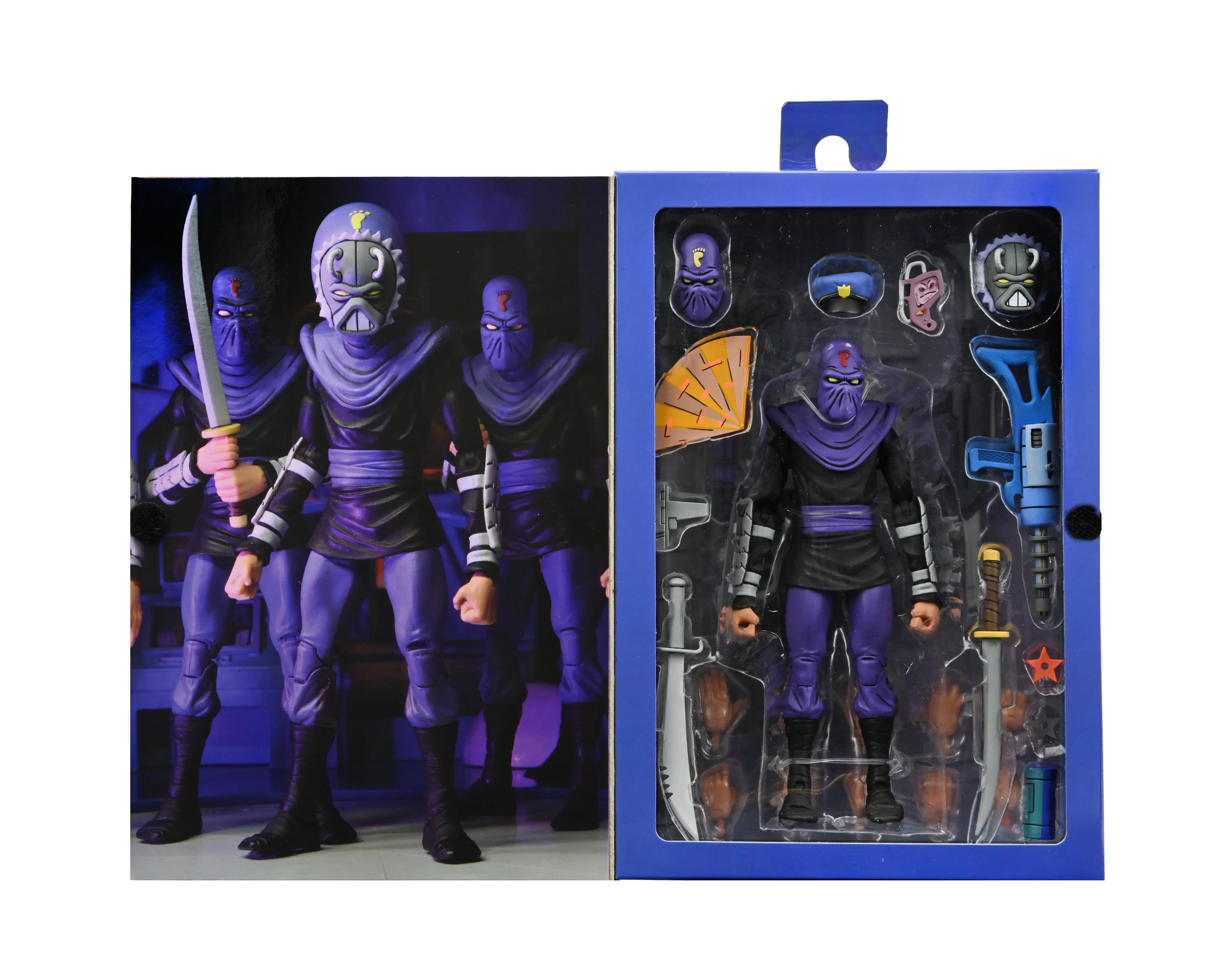 Teenage Mutant Ninja Turtles (Cartoon) – Foot Soldier Deluxe Figure 7” Scale Action Figure - Image 5