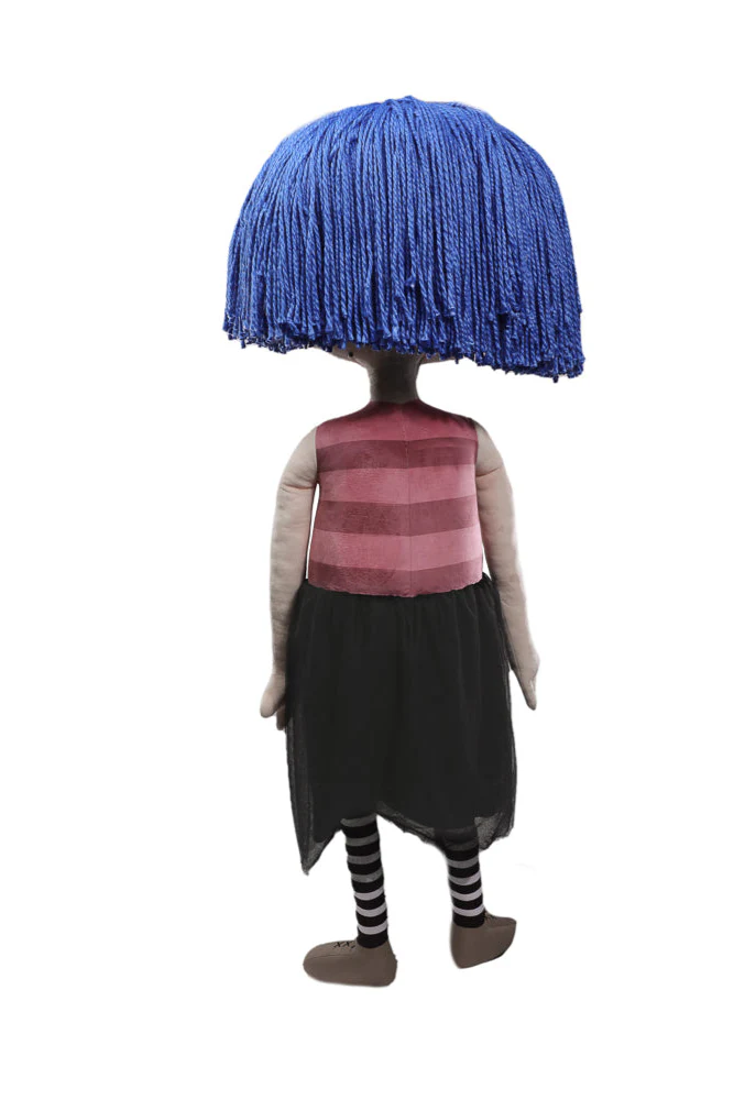 Coraline with Button Eyes Life-Size Plush Doll - Image 5