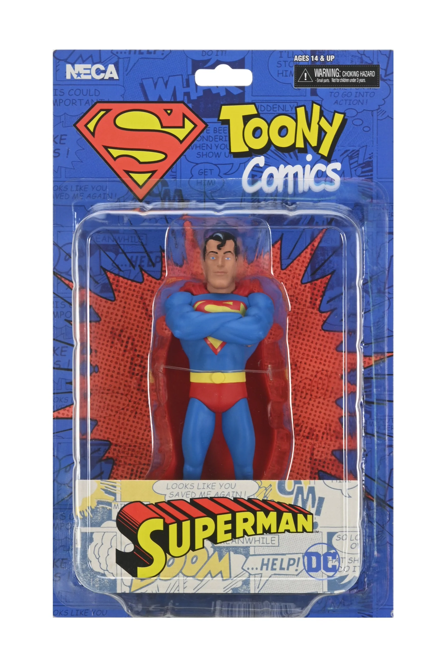 DC Comics (Classic) - Toony Classics Superman 6" Scale Action Figure - Image 8
