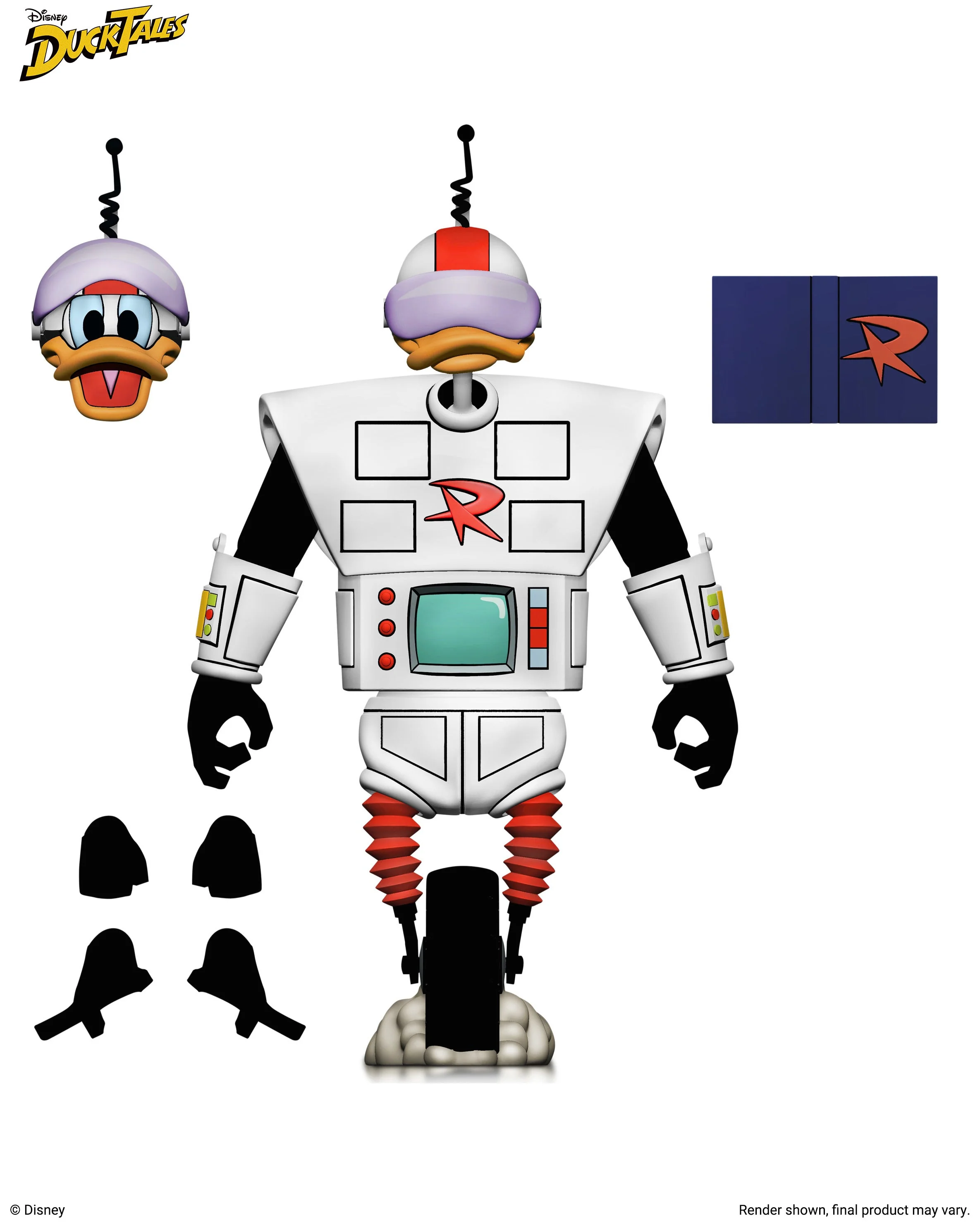 Disneyâs DuckTales - Ultimate Gizmoduck 7â Scale Action Figure (PRE-ORDER)