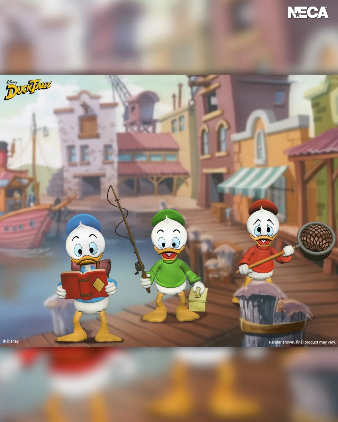 Disneyâs DuckTales - Ultimate Huey, Dewey, and Louie 7â Scale Action Figure 3-Pack (PRE-ORDER) - Image 4