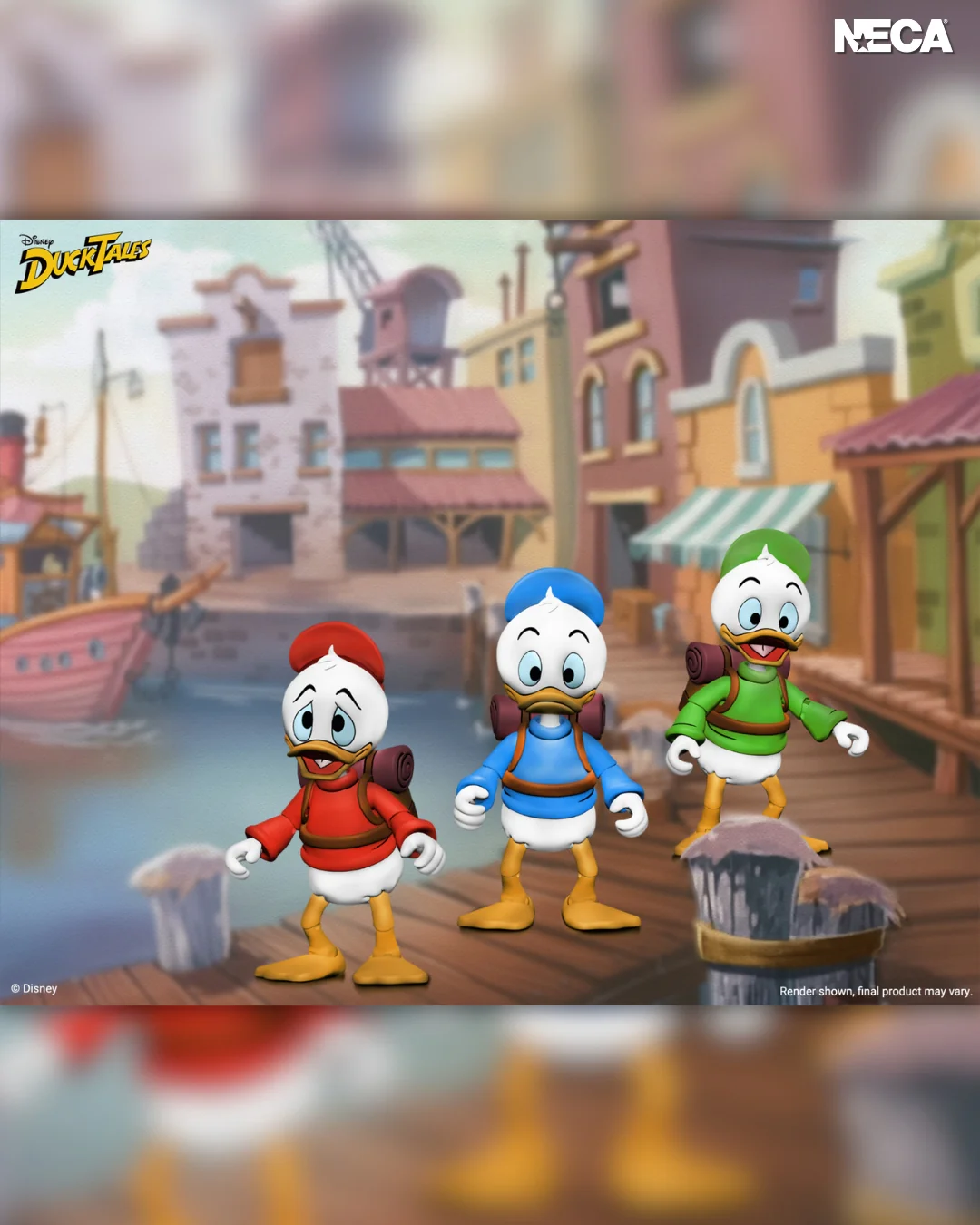 Disneyâs DuckTales - Ultimate Huey, Dewey, and Louie 7â Scale Action Figure 3-Pack (PRE-ORDER) - Image 5