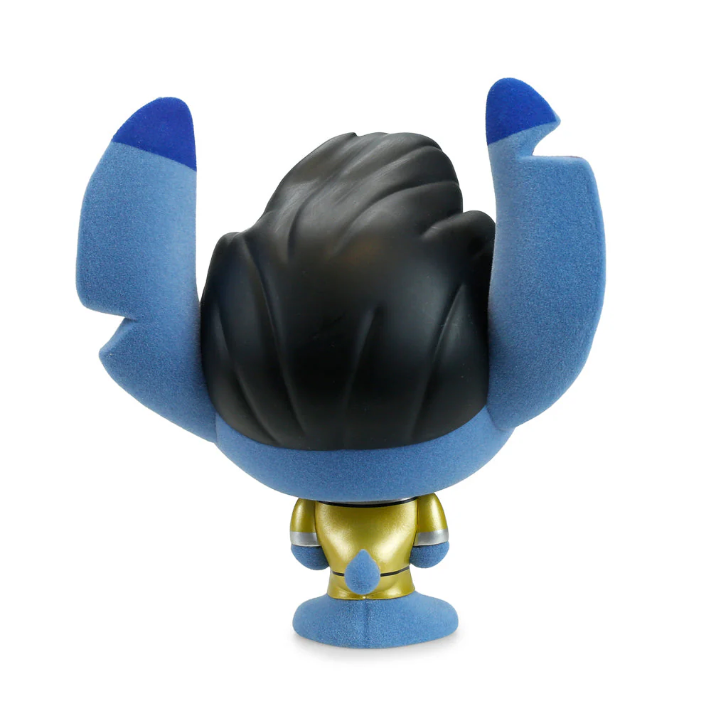 Disney Stitch - Gold Suit Elvis Bhunny 4" Flocked Vinyl Figure - Image 4