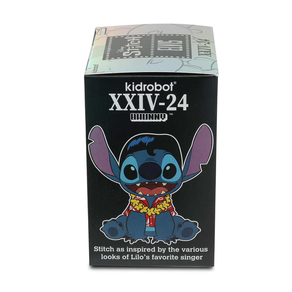 Disney Stitch - Hawaiian Elvis Bhunny 4" Flocked Vinyl Figure - Image 9