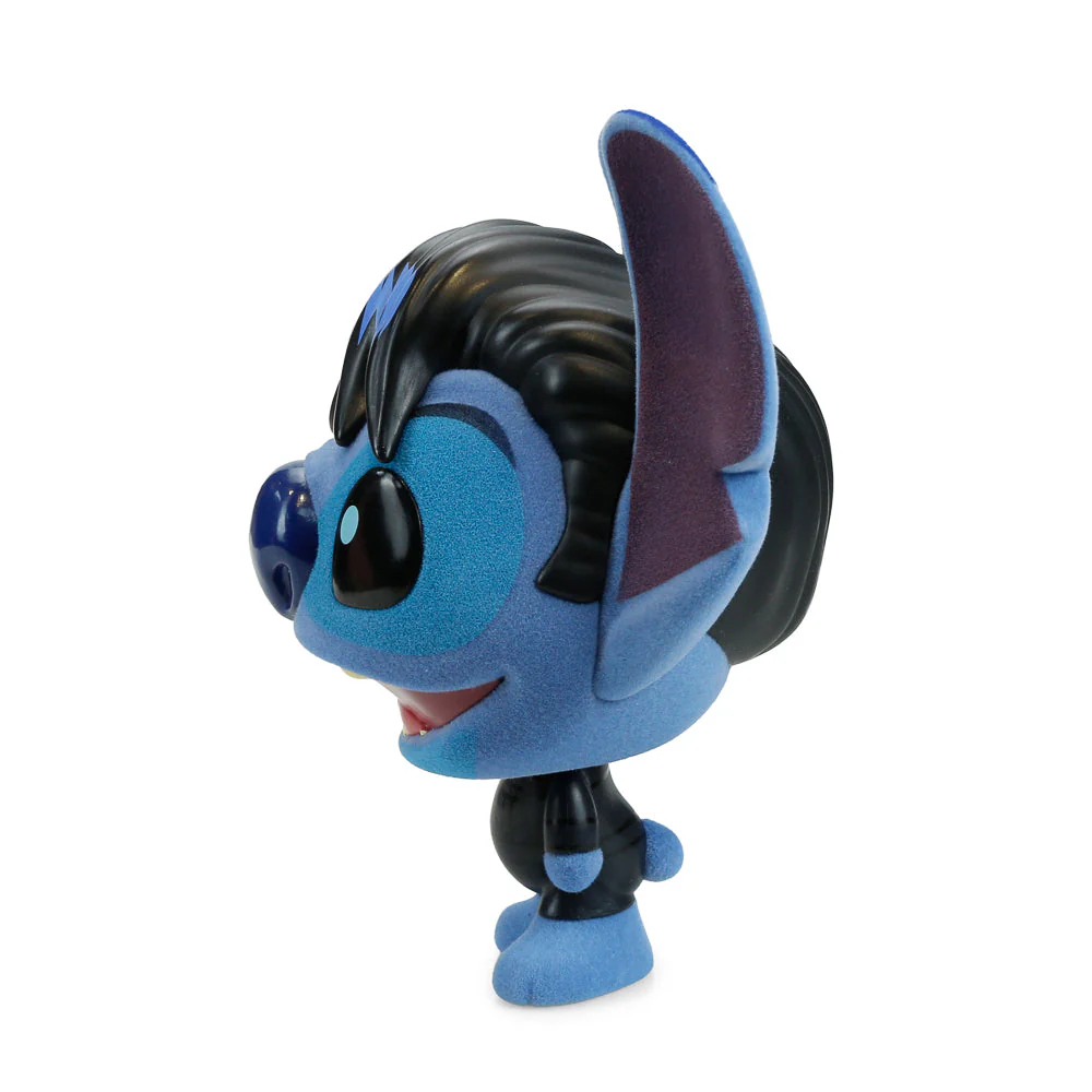 Disney Stitch - Singer Elvis Bhunny 4" Flocked Vinyl Figure - Image 5