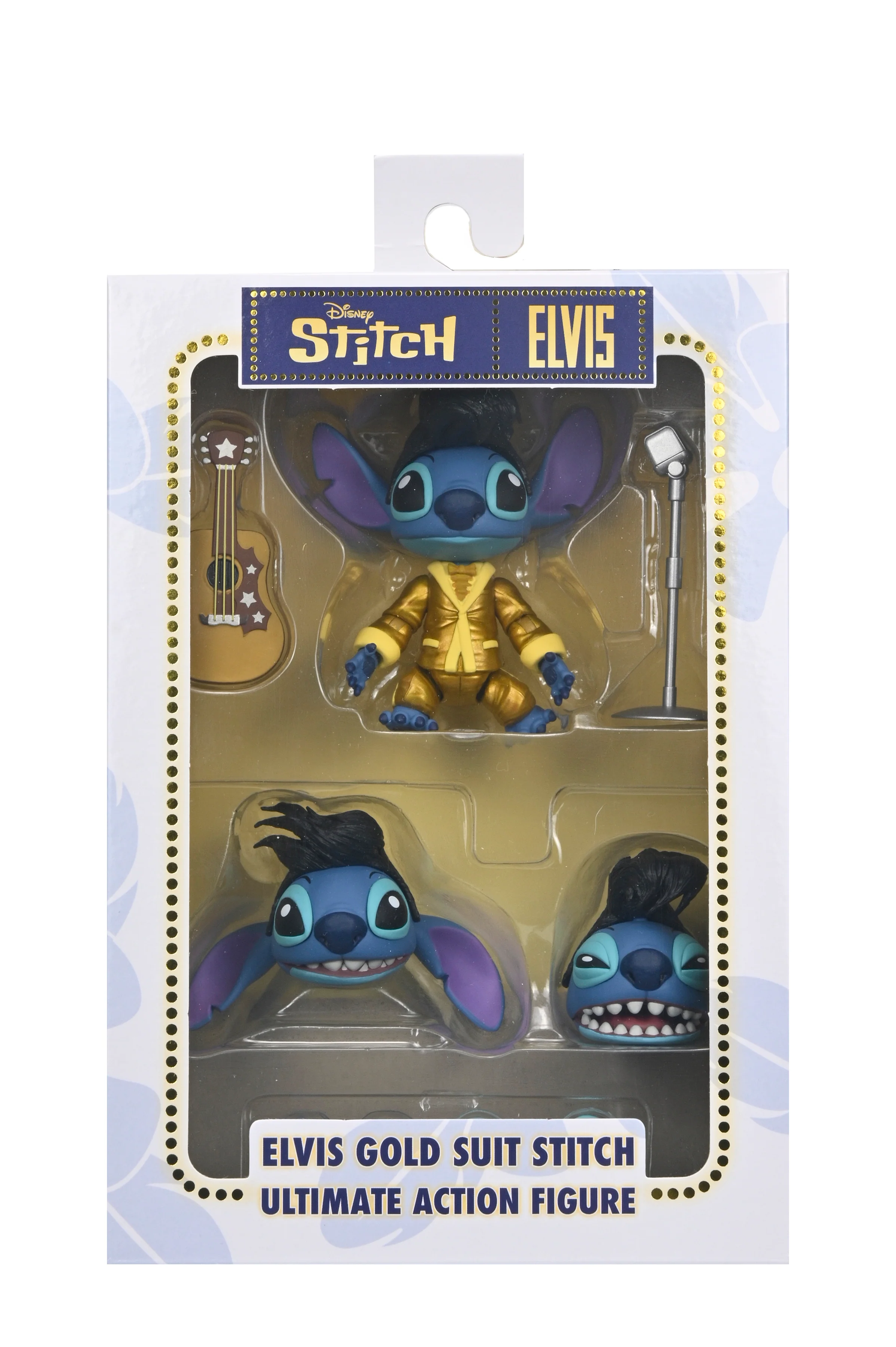 Disney Stitch - Ultimate Gold Suit Elvis 7" Scale Action Figure - Image 7