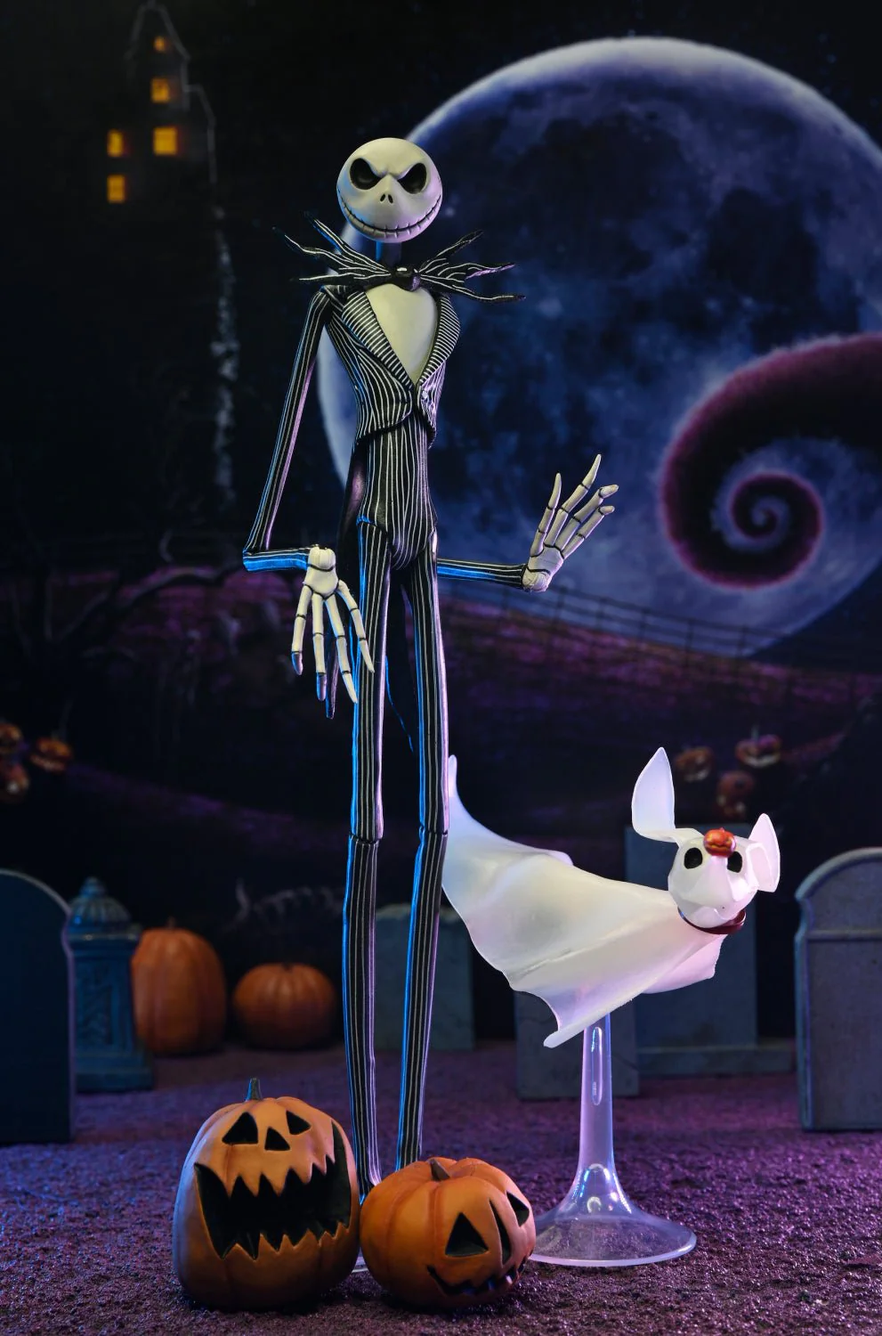 Disney Tim Burtonās The Nightmare Before Christmas - Ultimate Jack Skellington 7ā Scale Action Figure - Image 3