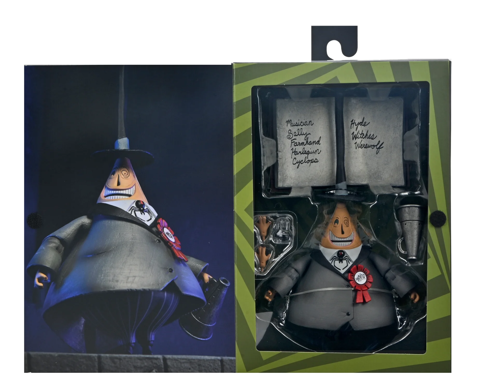 Disney Tim Burtonâs The Nightmare Before Christmas - Ultimate Mayor of Halloween Town 7â Scale Action Figure - Image 6