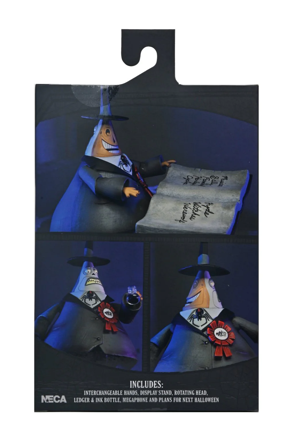 Disney Tim Burtonâs The Nightmare Before Christmas - Ultimate Mayor of Halloween Town 7â Scale Action Figure - Image 9