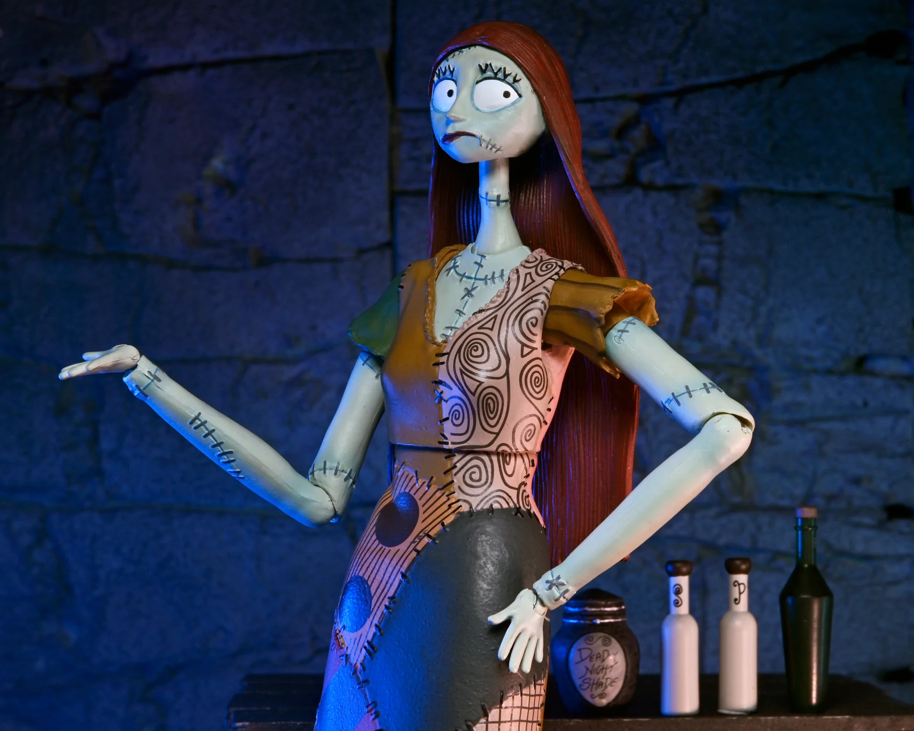 Disney Tim Burtonās The Nightmare Before Christmas - Ultimate Sally 7ā Scale Action Figure - Image 5