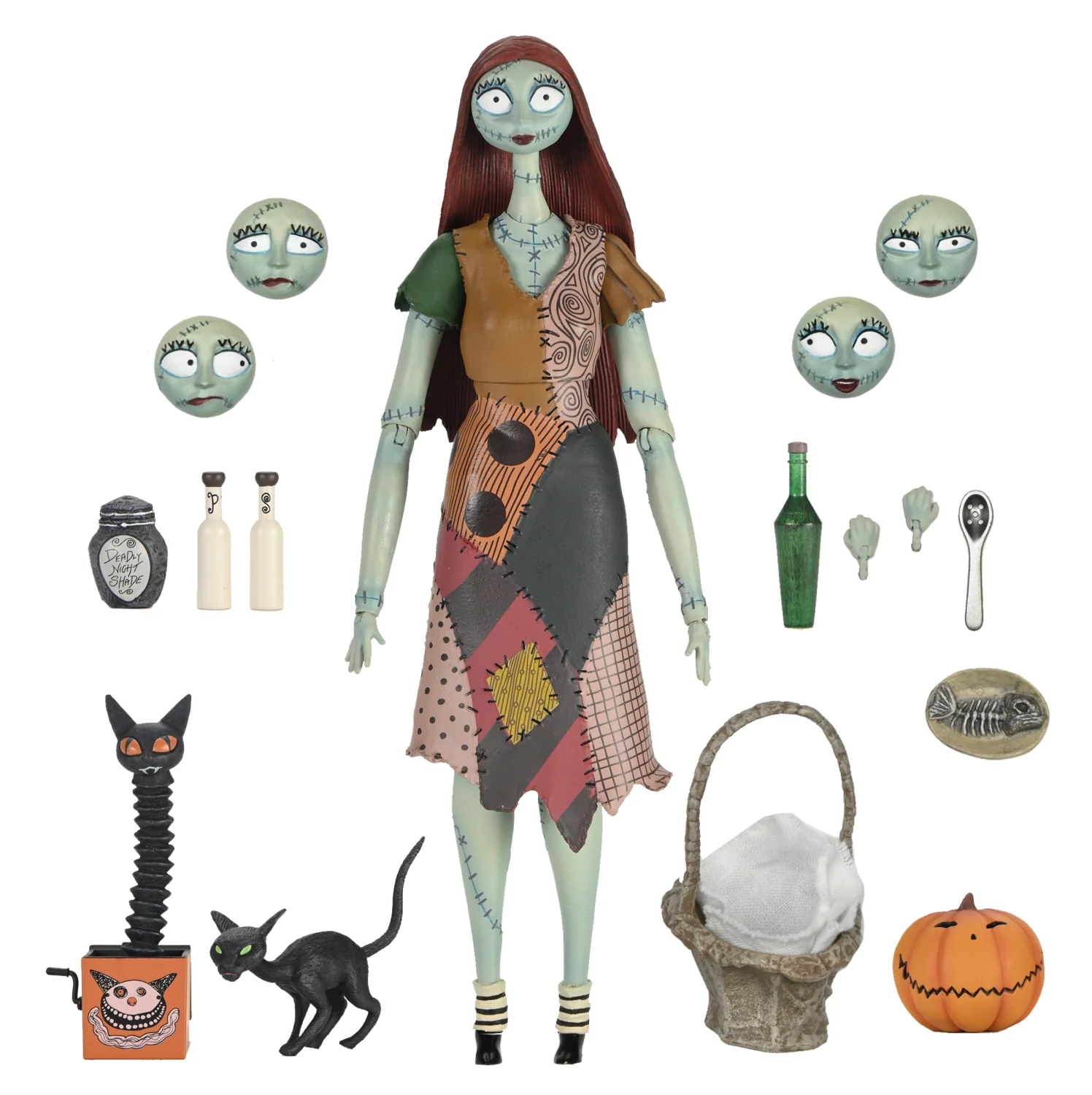 Disney Tim Burtonās The Nightmare Before Christmas - Ultimate Sally 7ā Scale Action Figure - Image 6