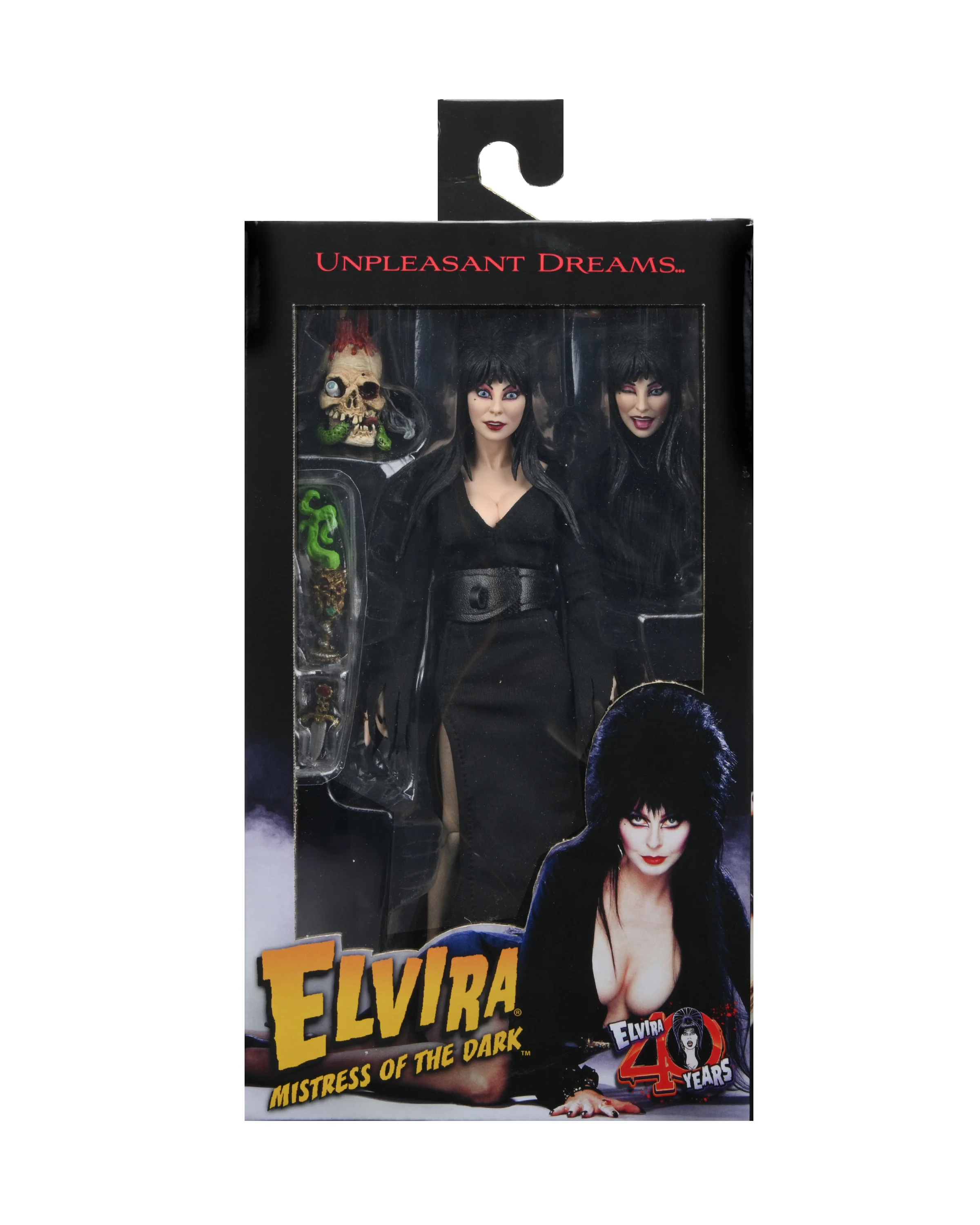 Elvira - Mistress of the Dark 8” Clothed Action Figure - Image 9