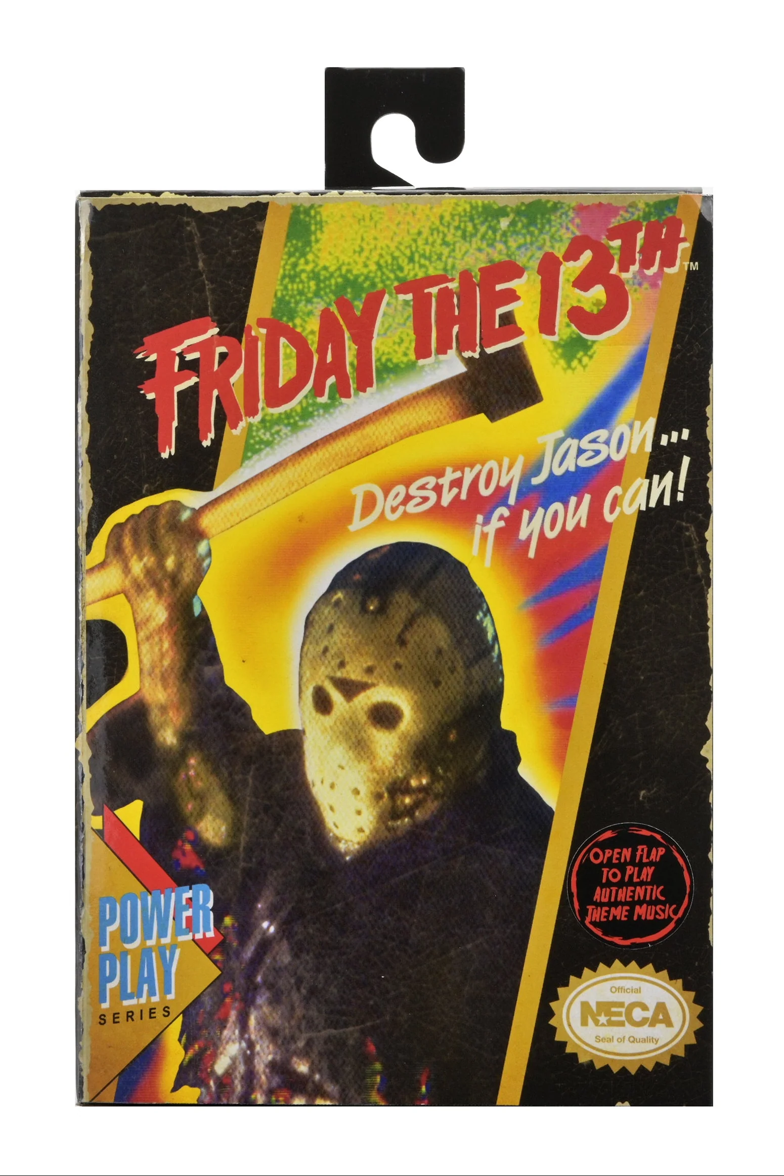 Friday the 13th - Classic Video Game Jason 7" Scale Action Figure with Theme Music Packaging - Image 10
