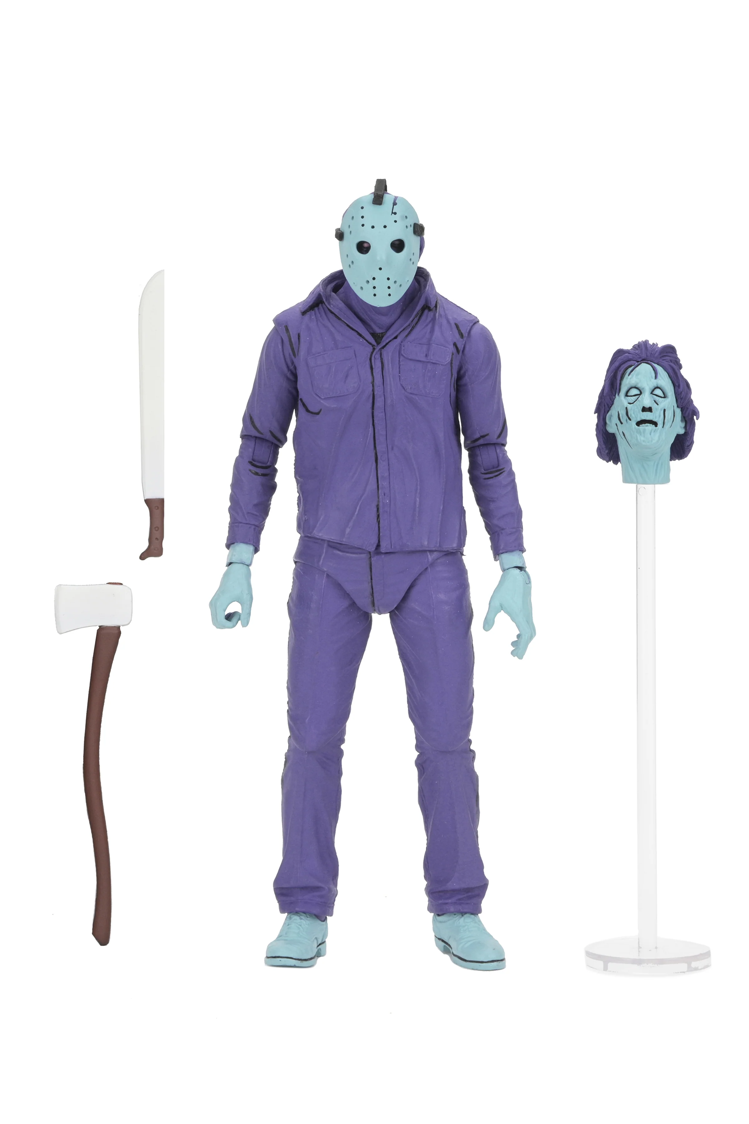Friday the 13th - Classic Video Game Jason 7" Scale Action Figure with Theme Music Packaging - Image 8