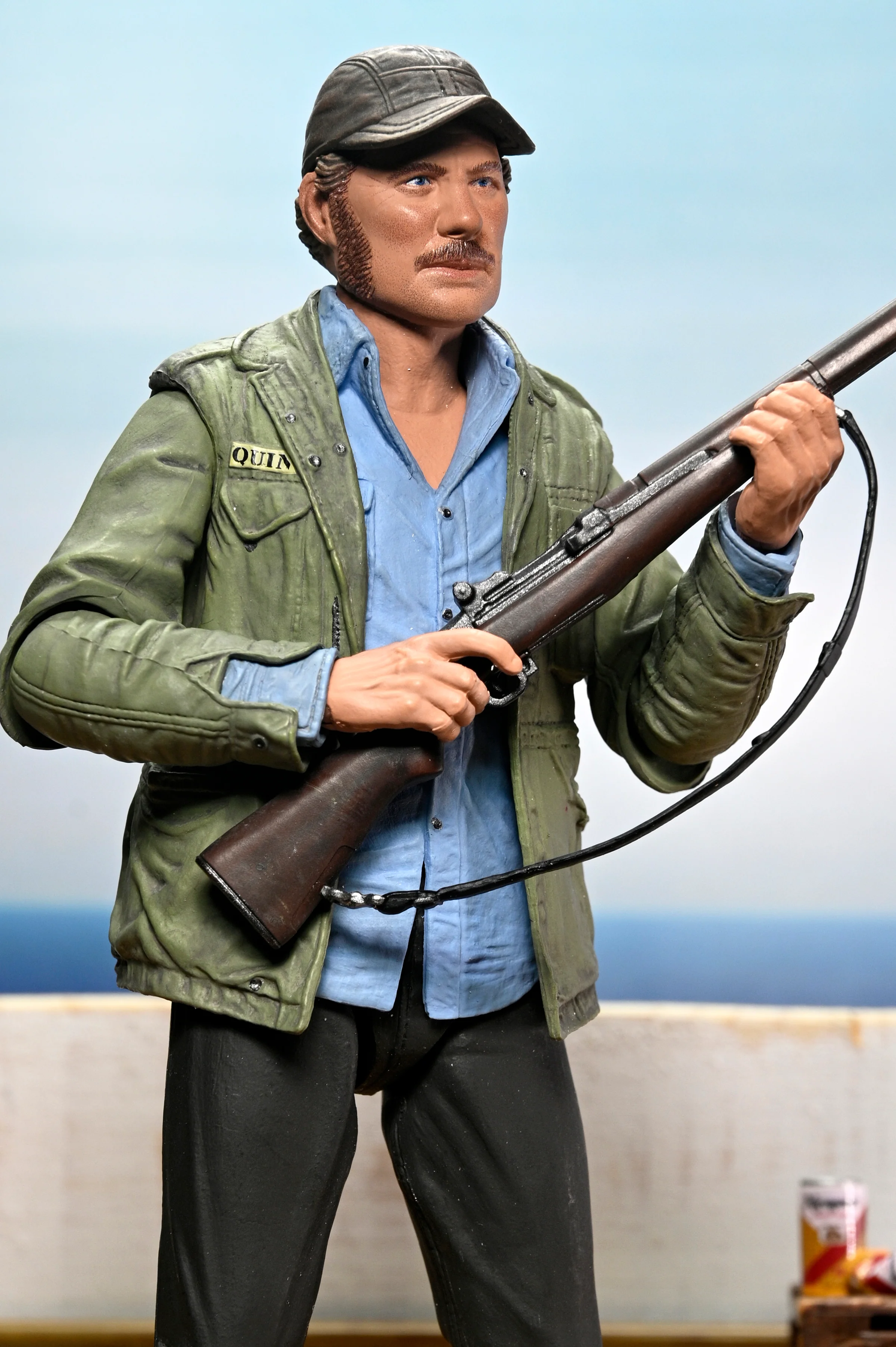 Jaws - 50th Anniversary Ultimate Sam Quint 7” Scale Action Figure - Image 9
