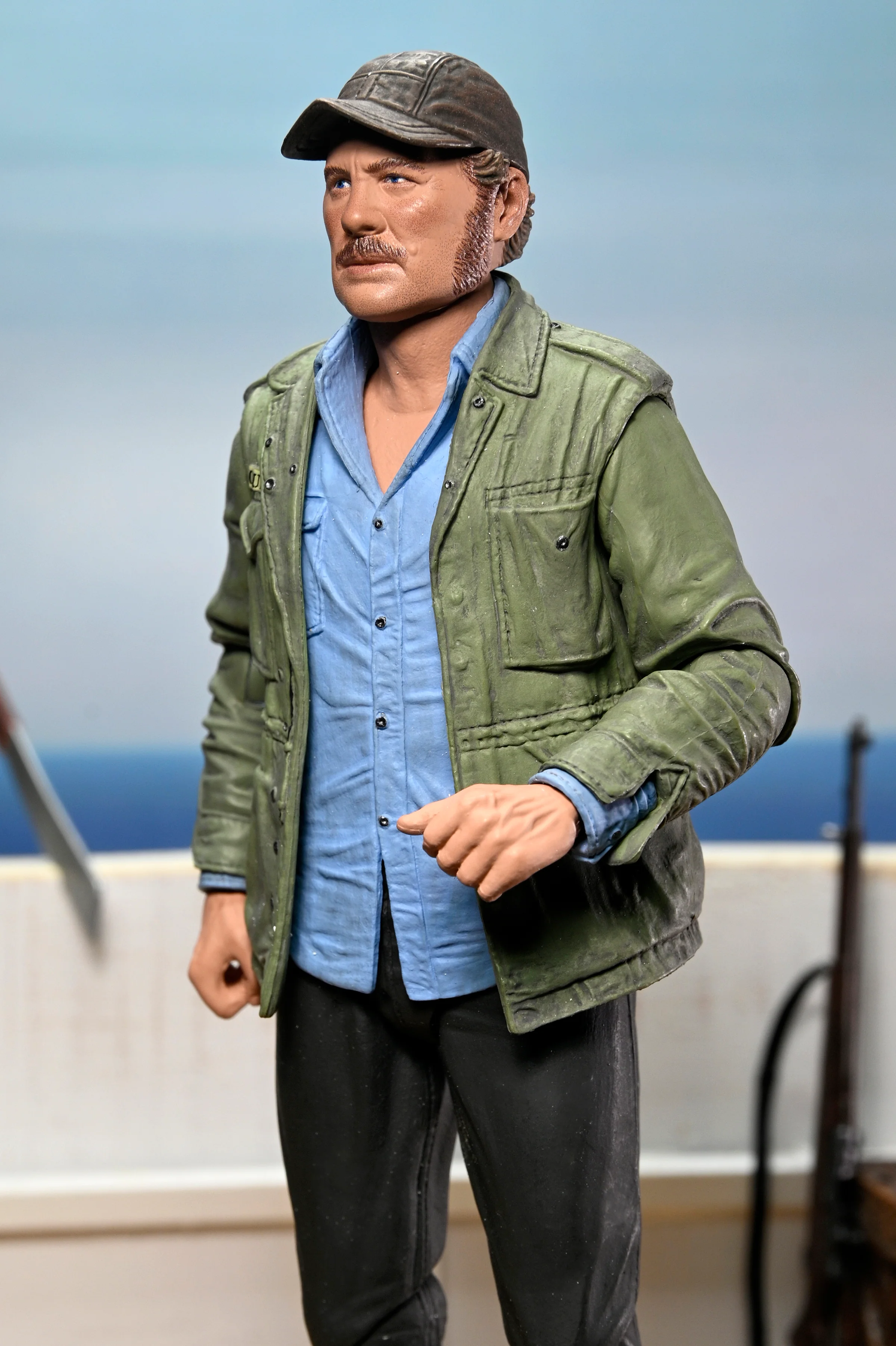 Jaws - 50th Anniversary Ultimate Sam Quint 7” Scale Action Figure - Image 7