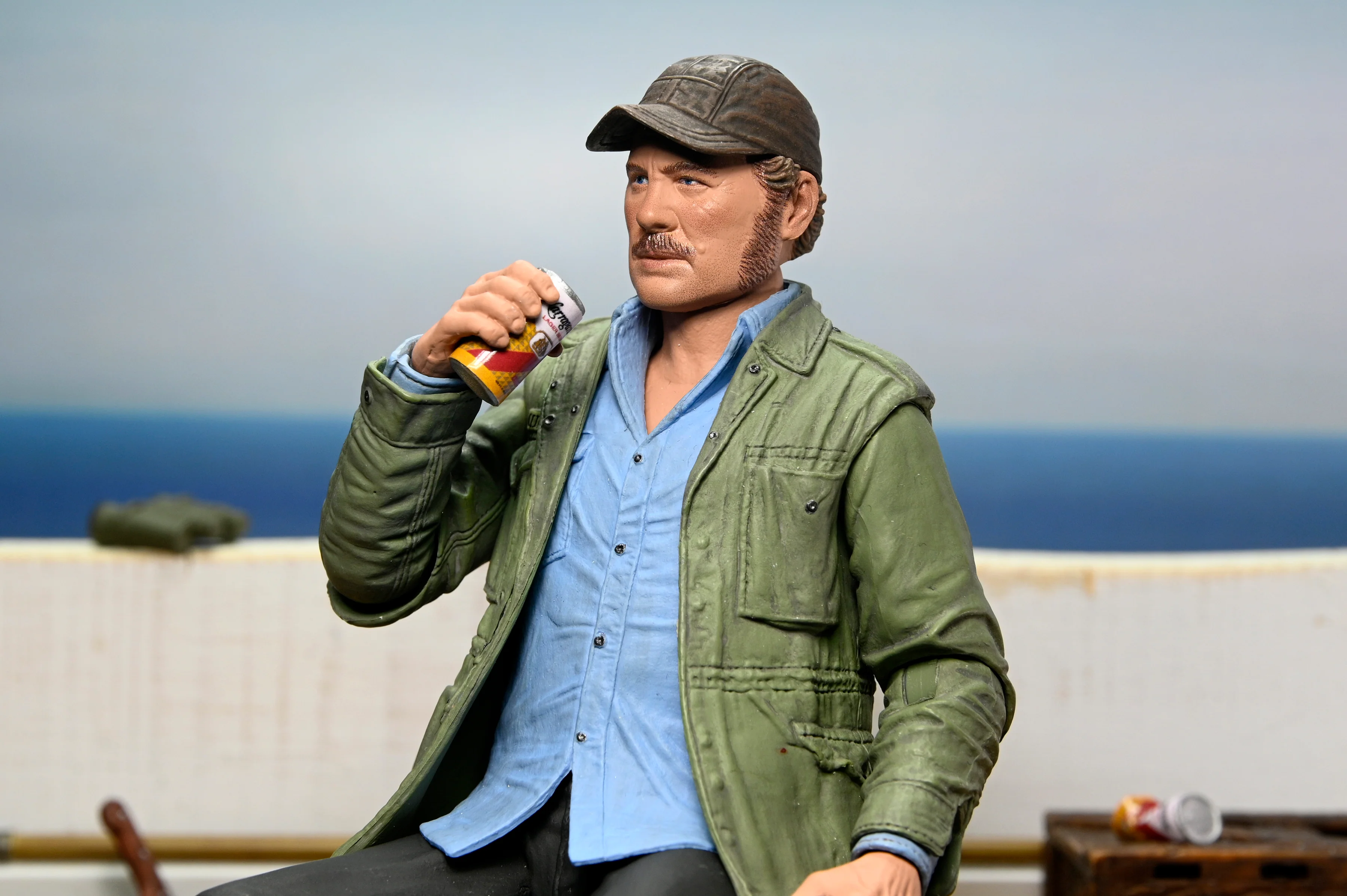 Jaws - 50th Anniversary Ultimate Sam Quint 7” Scale Action Figure - Image 11