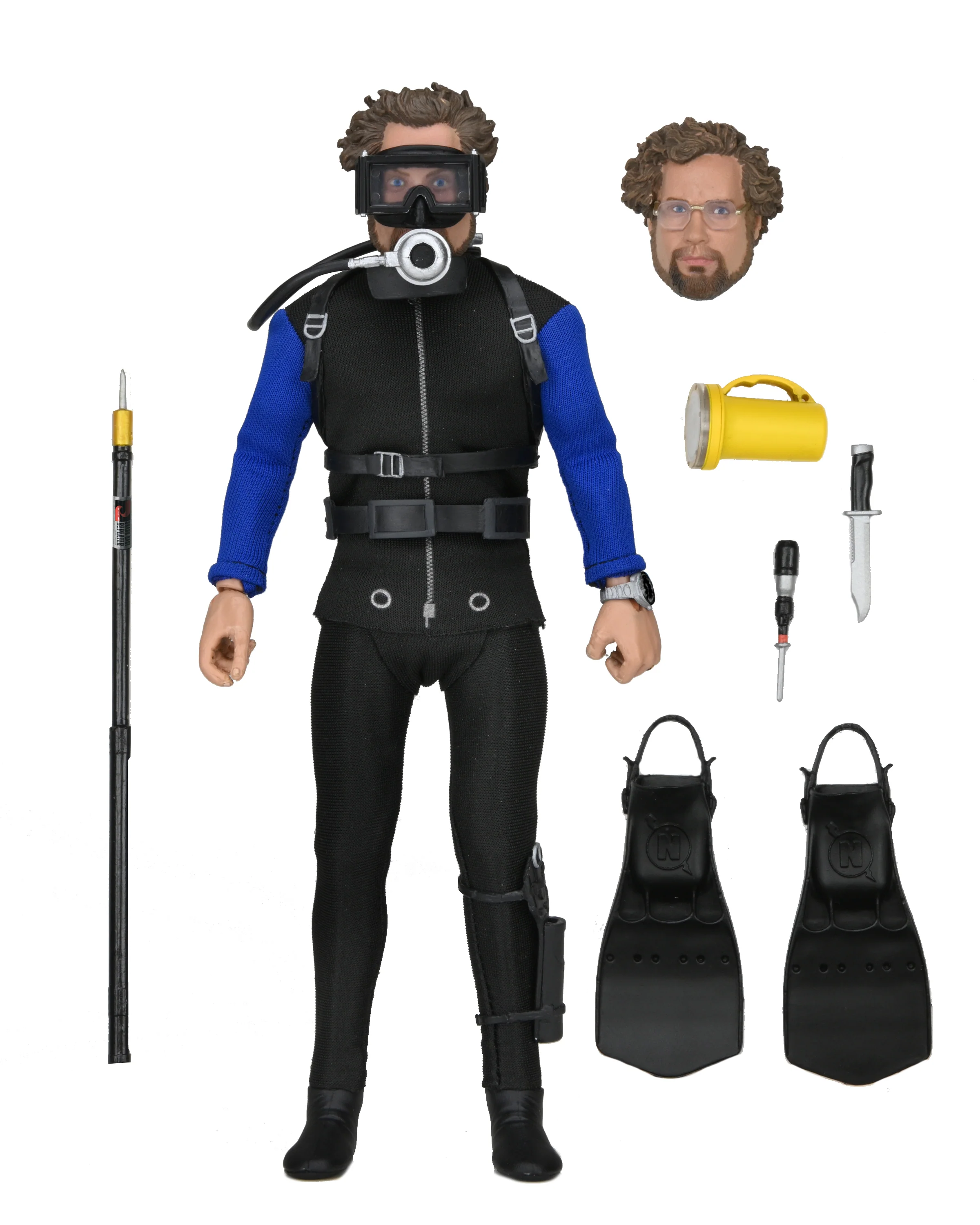 Jaws - Matt Hooper (Shark Cage) 8" Clothed Action Figure - Image 7
