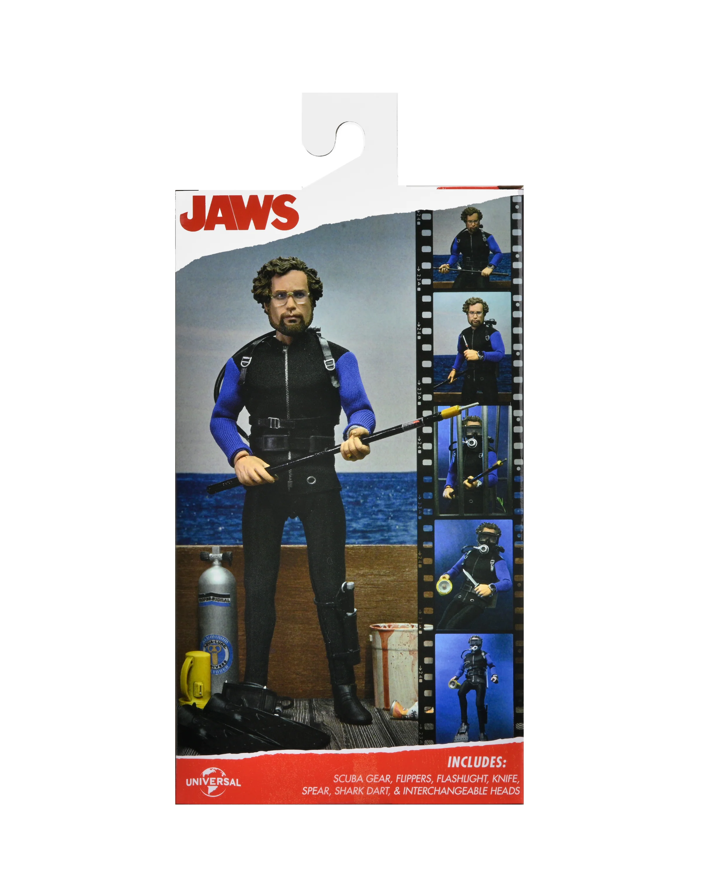 Jaws - Matt Hooper (Shark Cage) 8" Clothed Action Figure - Image 9
