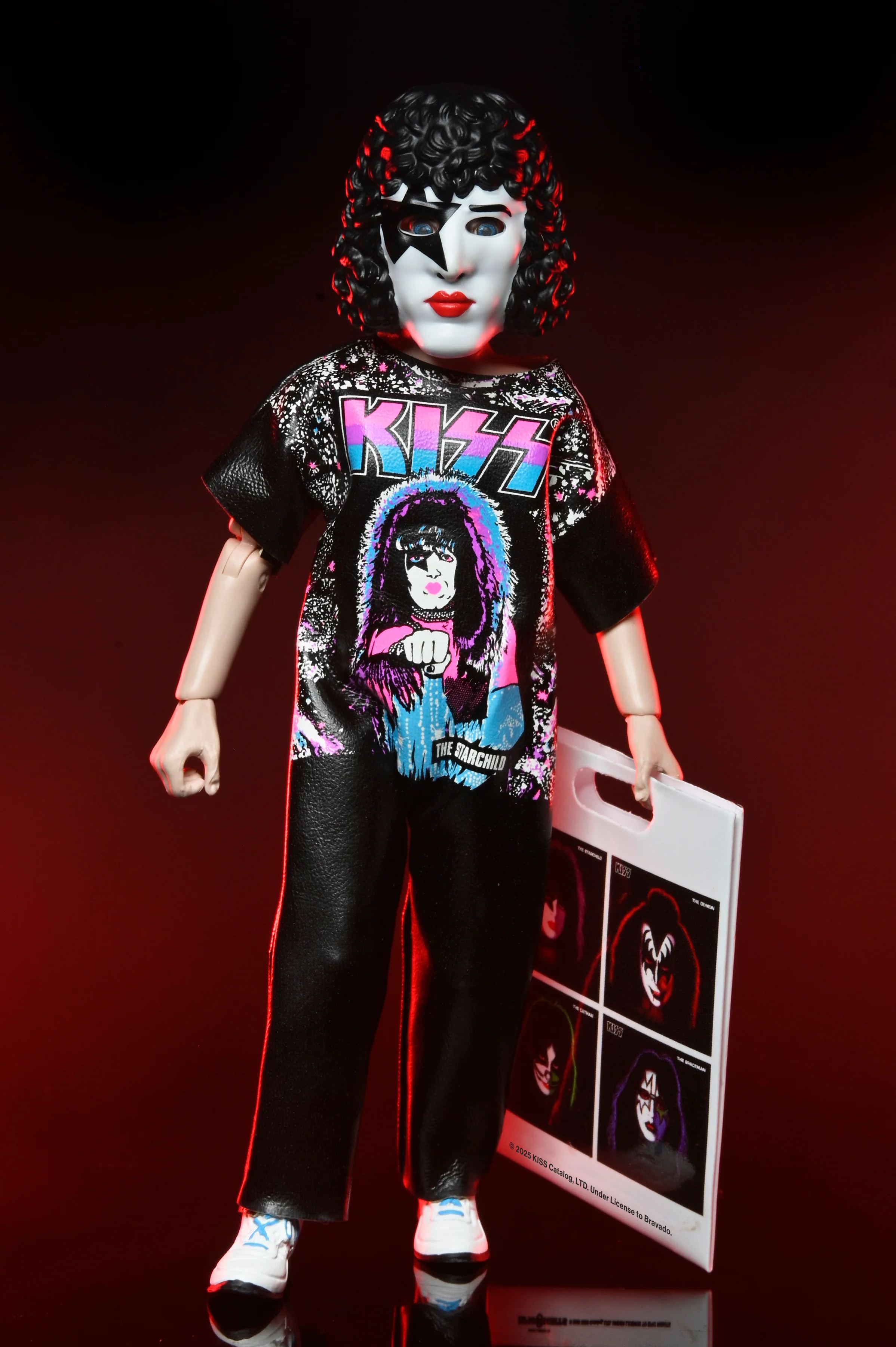 KISS x Ben Cooper Costume Kids Collection - Series 12 Costumed Action Figure Bundle (The Starchild, The Demon, The Spaceman & The Catman) - Image 3