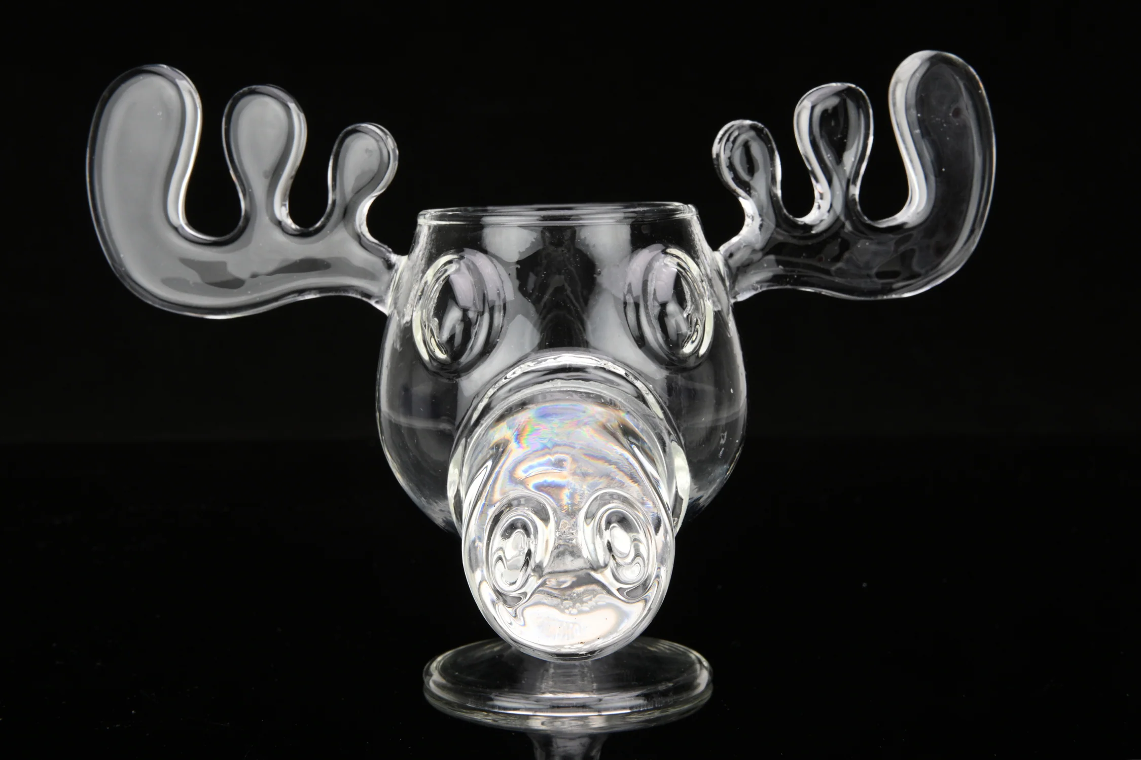 National Lampoon’s Christmas Vacation - Marty Moose Mug Prop Replica 4-Pack + Randy Quaid Autographed Greeting Card - Image 6