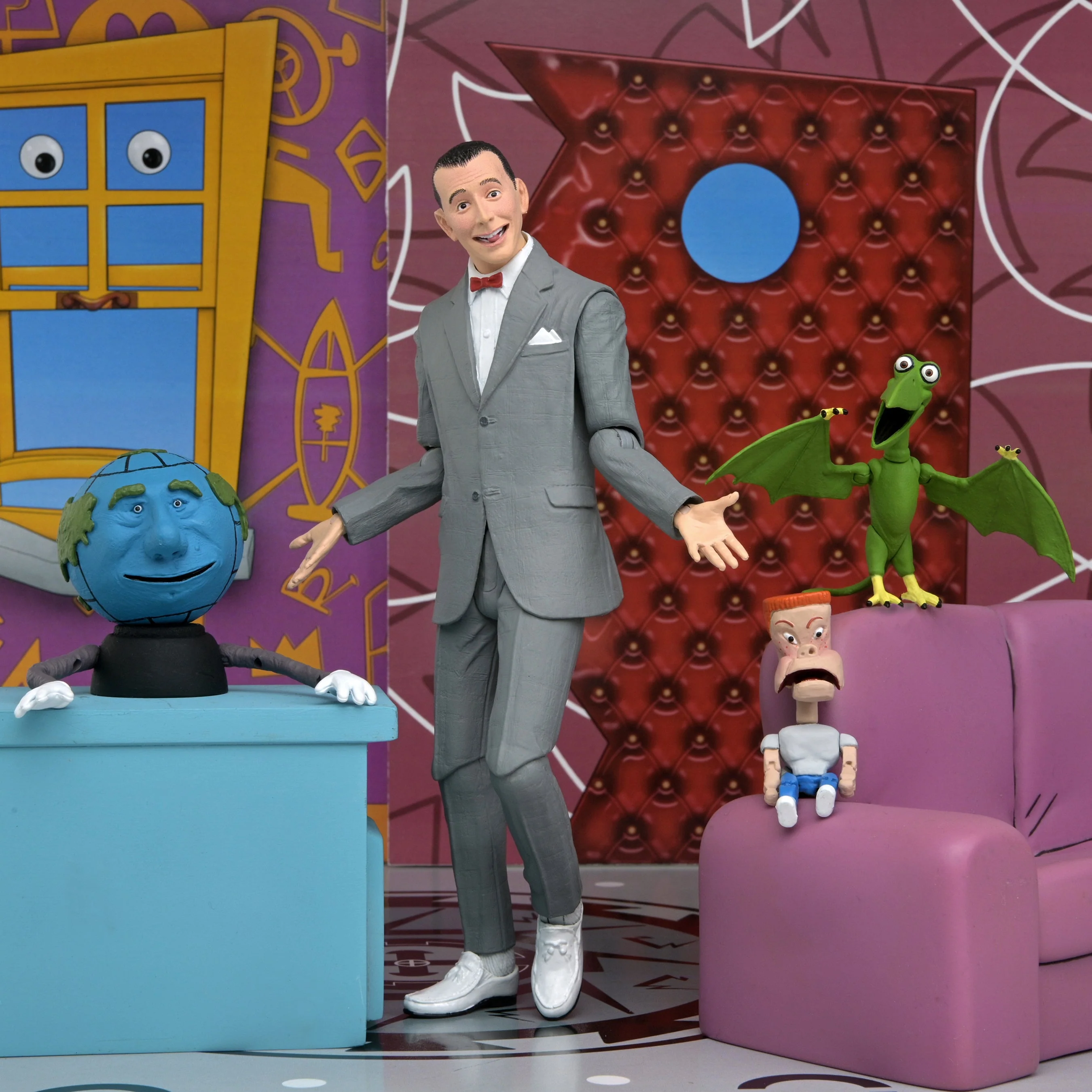 Pee-wee Herman - Ultimate Pee-wee & Pals 7" Scale Action Figure - Image 4