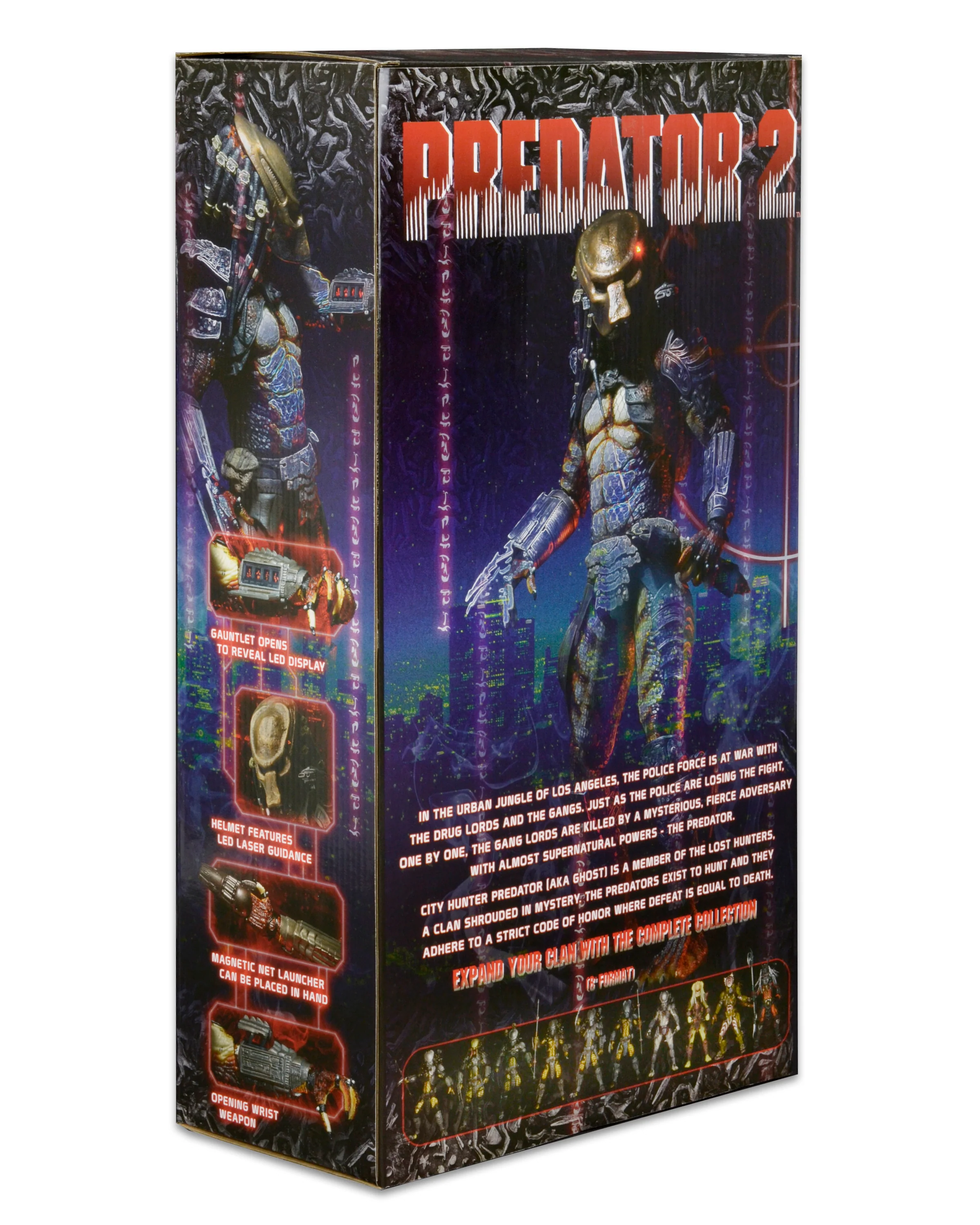 Predator 2 - City Hunter Predator with LED Lights 1/4 Scale Action Figure - Image 22