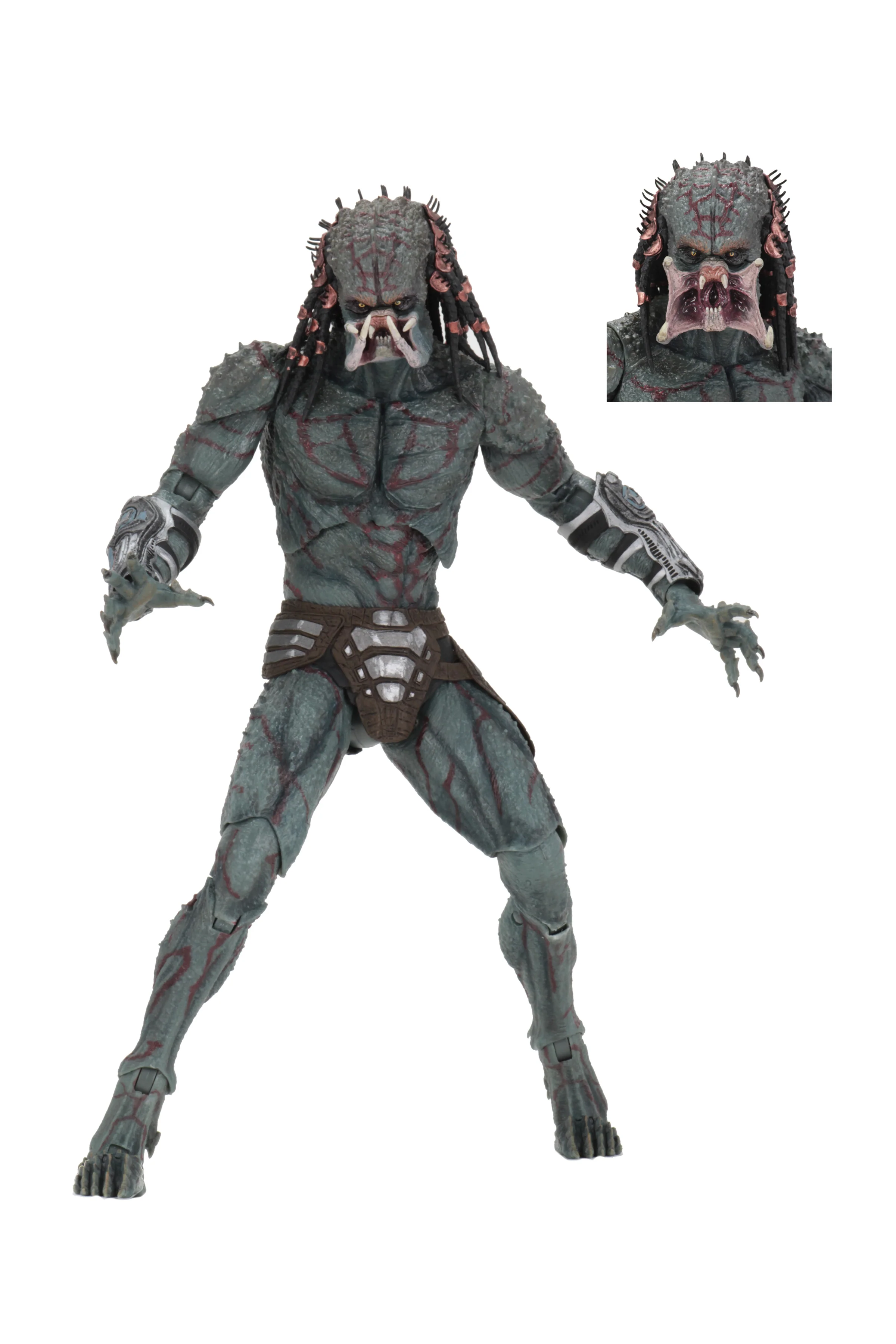 Predator (2018) - Deluxe Armored Assassin Predator 7" Scale Action Figure (12" Figure) - Image 9