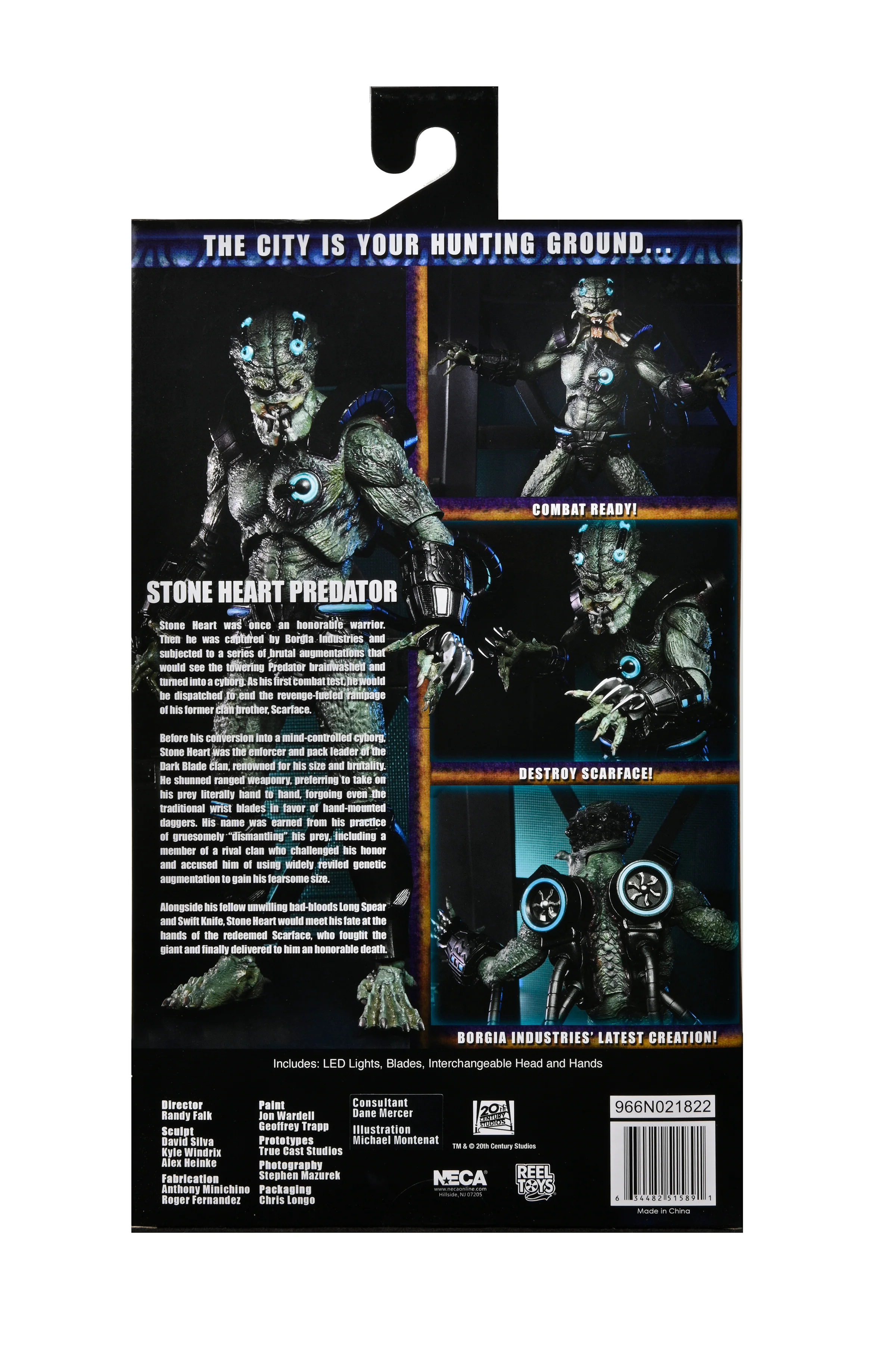 Predator - Concrete Jungle: Stone Heart Predator 7" Scale Action Figure - Image 5