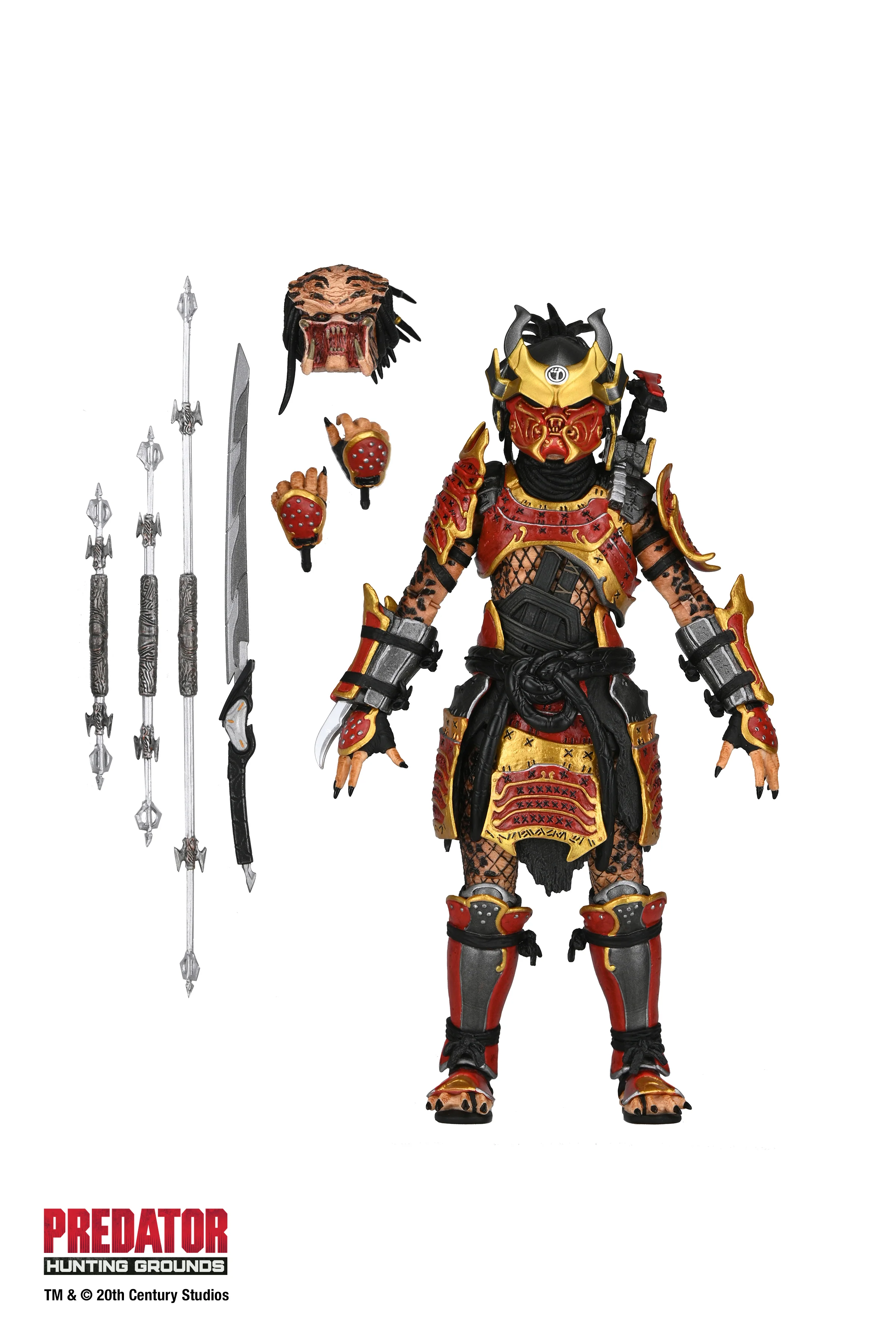 Predator: Hunting Grounds - Ultimate Samurai Predator 7” Scale Action Figure (PRE-ORDER) - Image 13